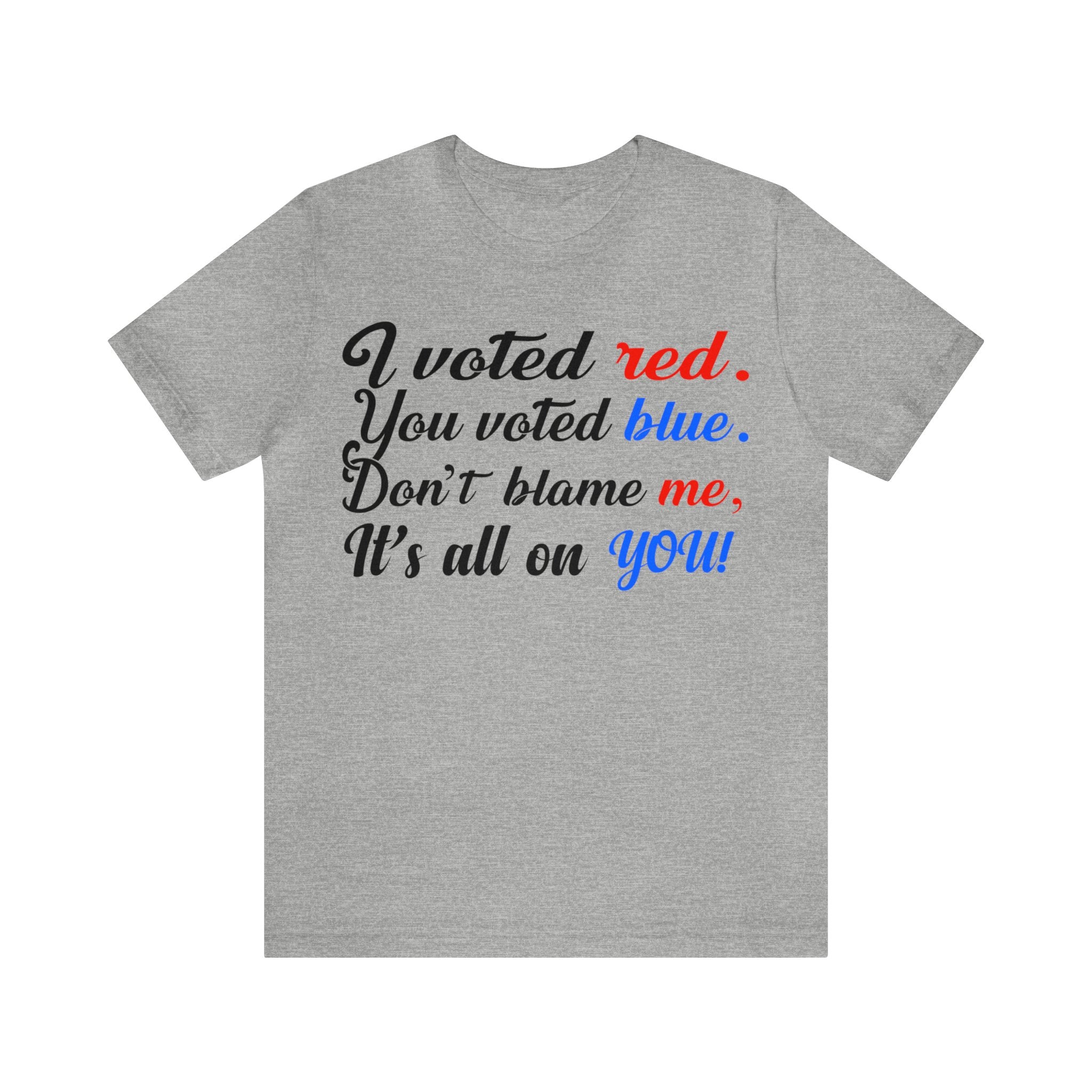 Voted Red & Blue Poem - Republican