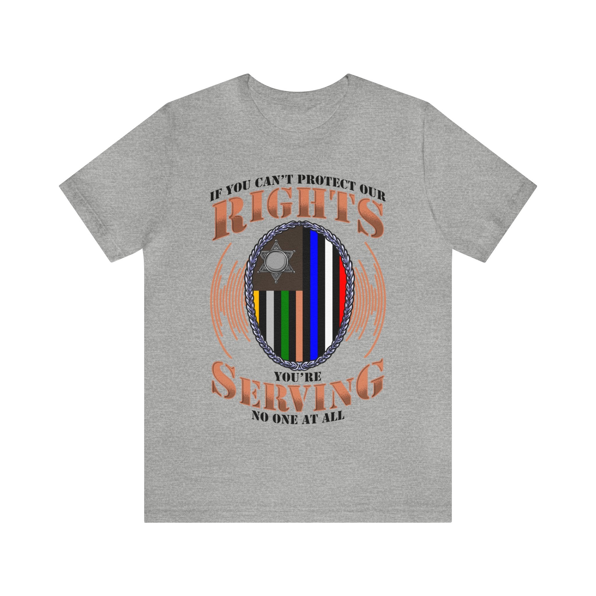 Thin Communications Line Tee - Rights/Serving