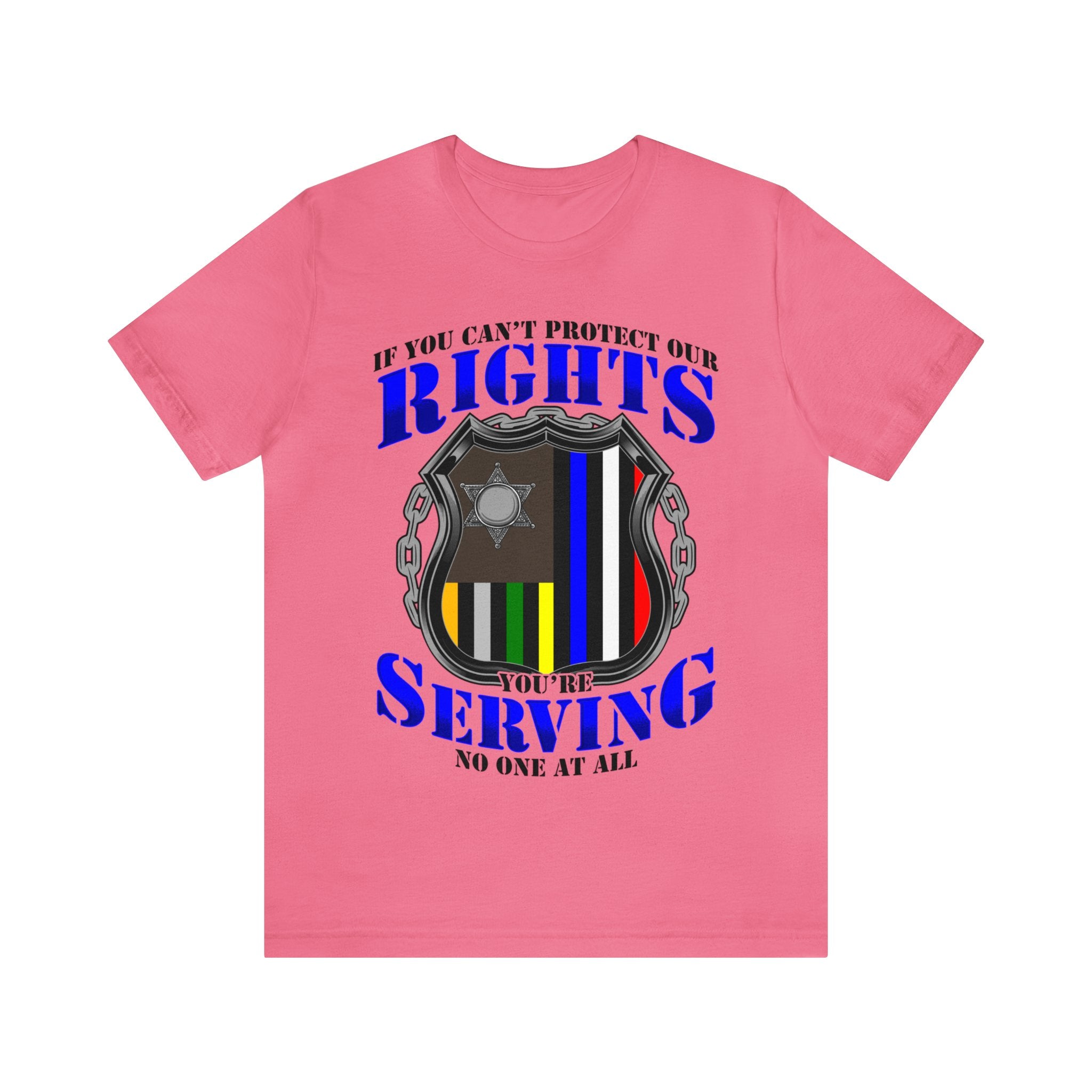 Thin Police Line Tee - Rights/Serving