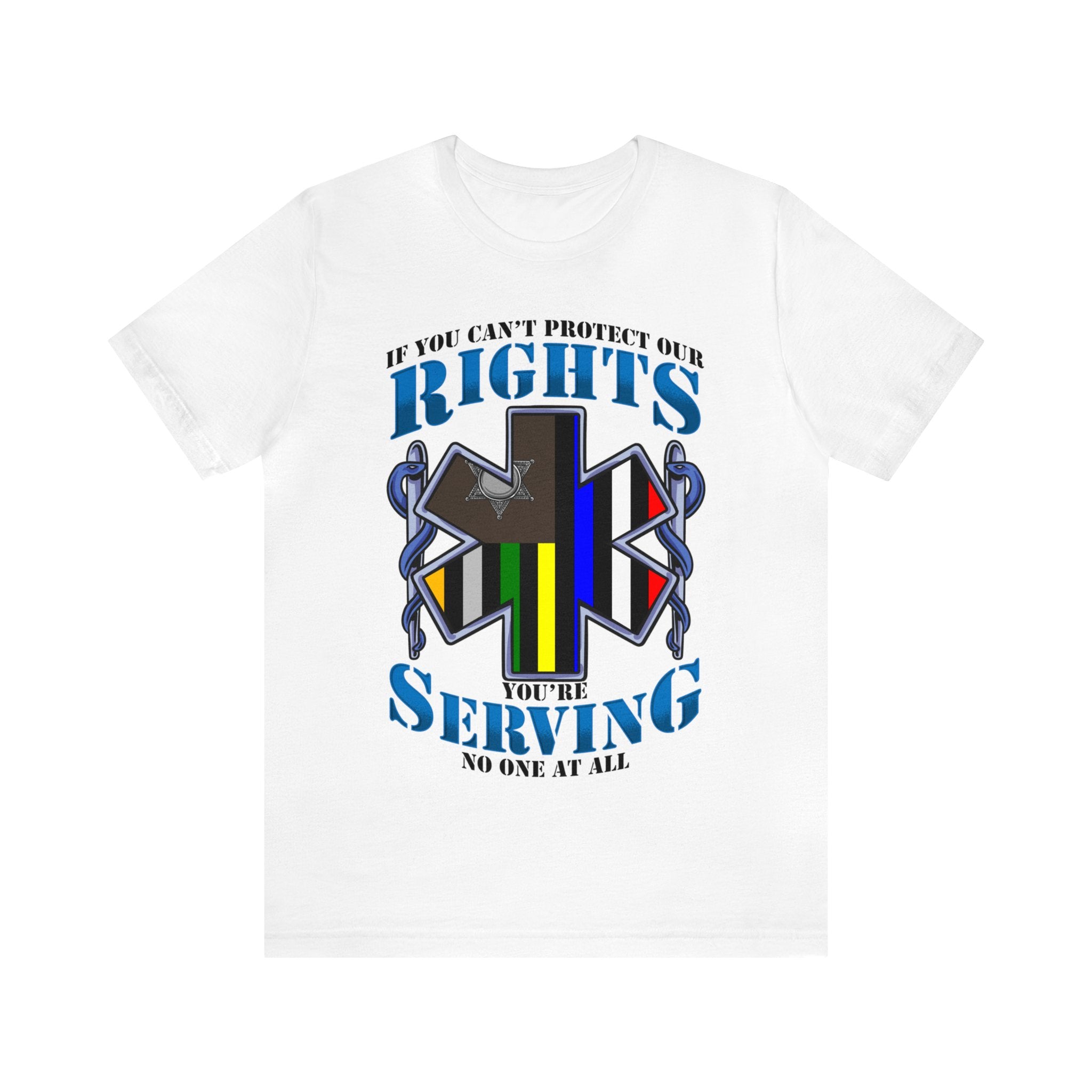 Thin EMS Line Tee - Rights/Serving