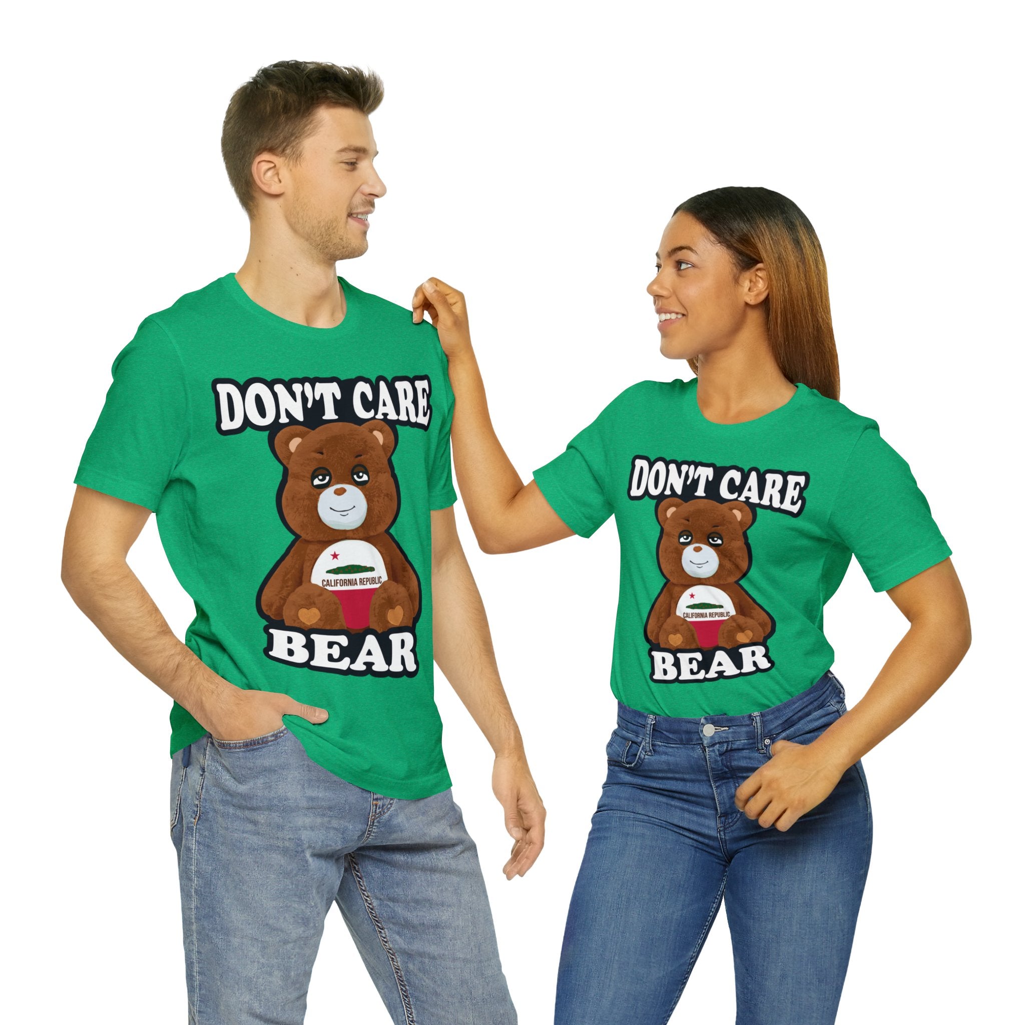 Don't Care Bear (CA) - Black Outline