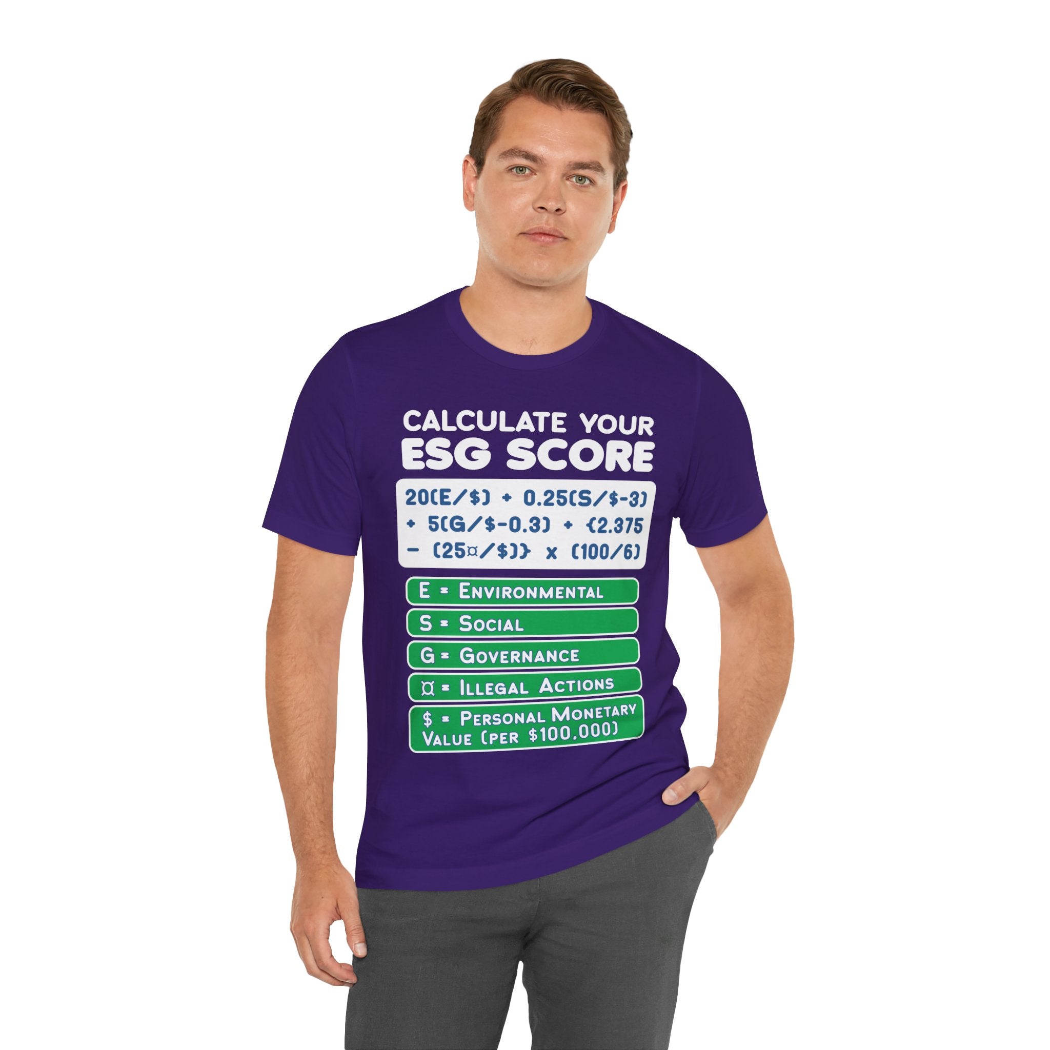 Calculate Your ESG Score - Dark