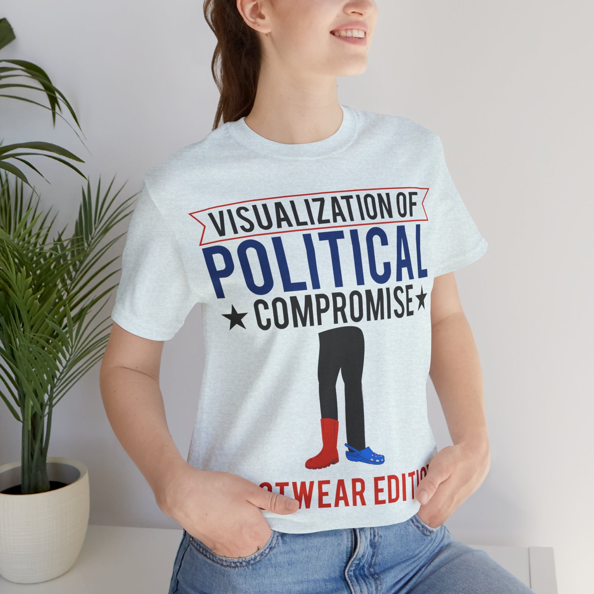 Visualization of Political Compromise - Footwear Edition