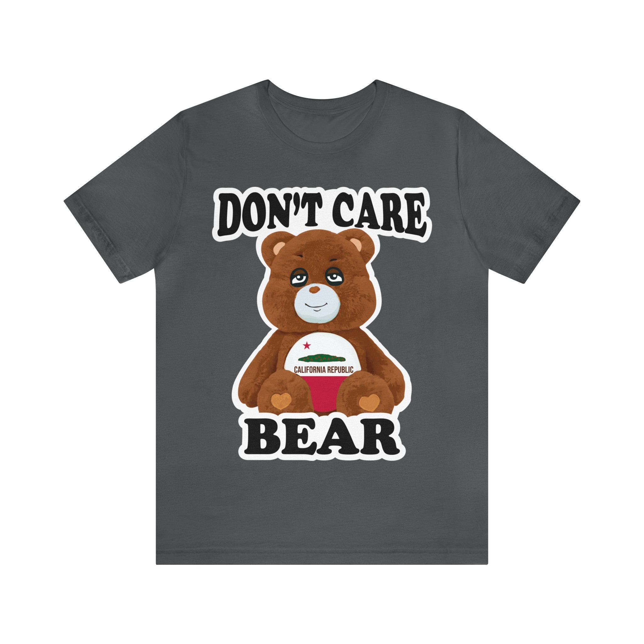 Don't Care Bear (CA) - White Outline