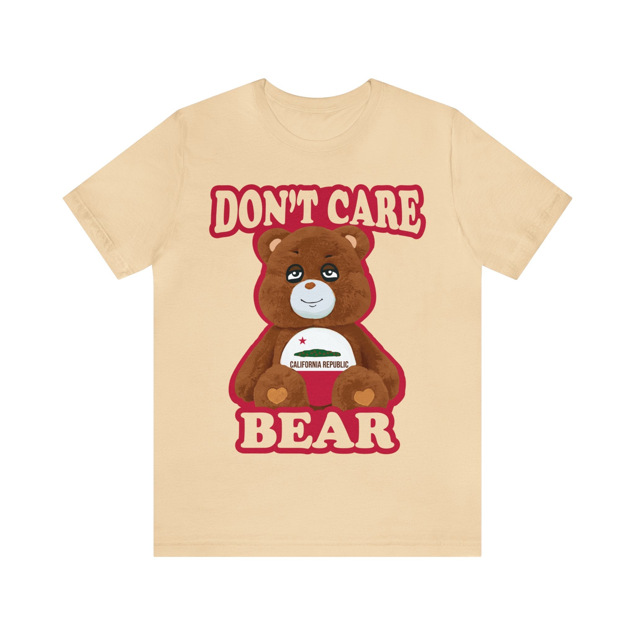 Don't Care Bear (CA) - Red Outline