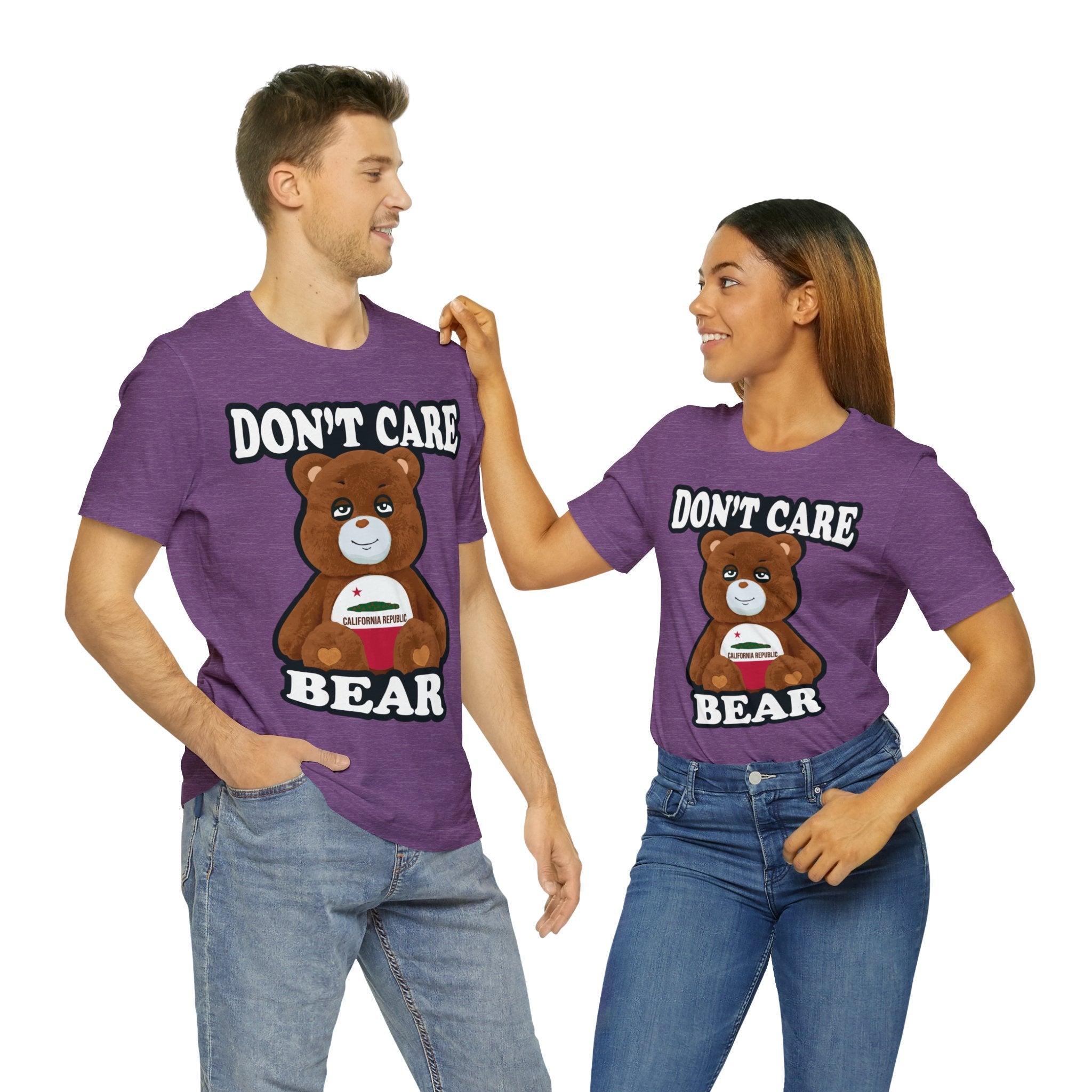 Don't Care Bear (CA) - Black Outline