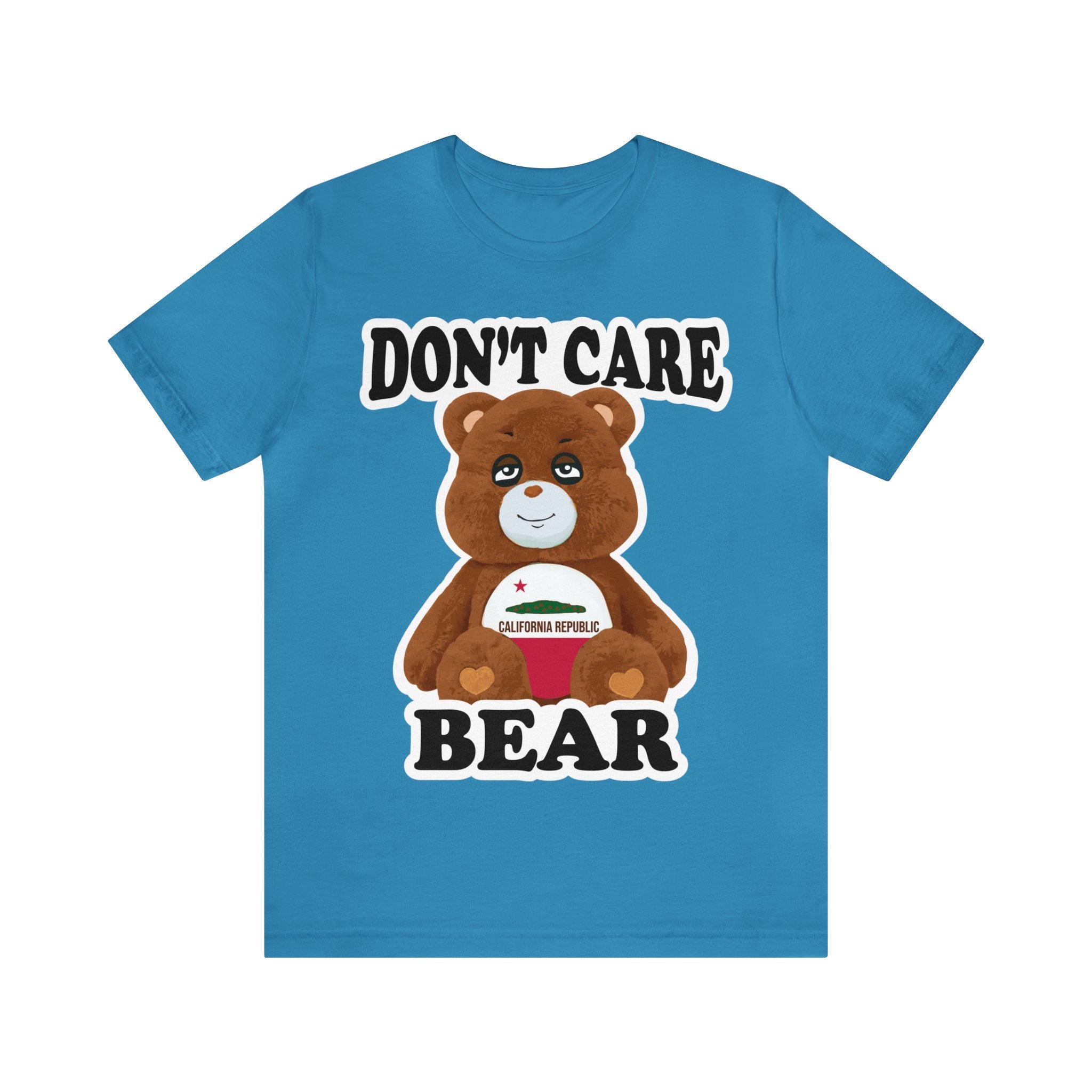 Don't Care Bear (CA) - White Outline