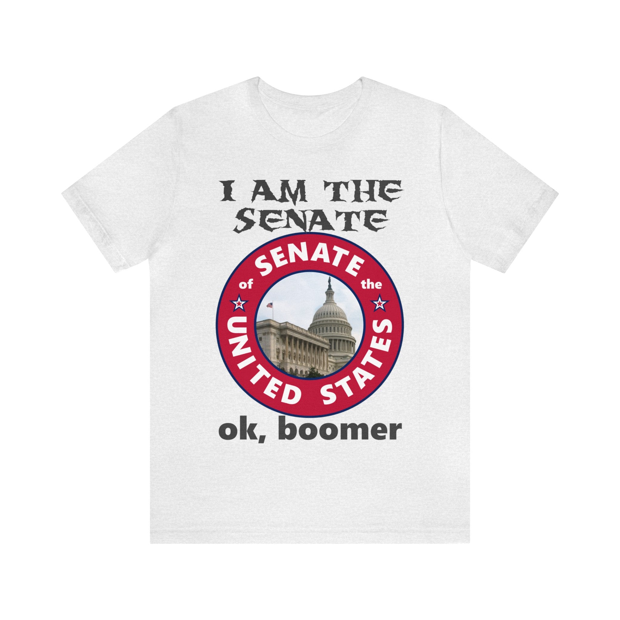 Boomer Faux Senate Seal tee