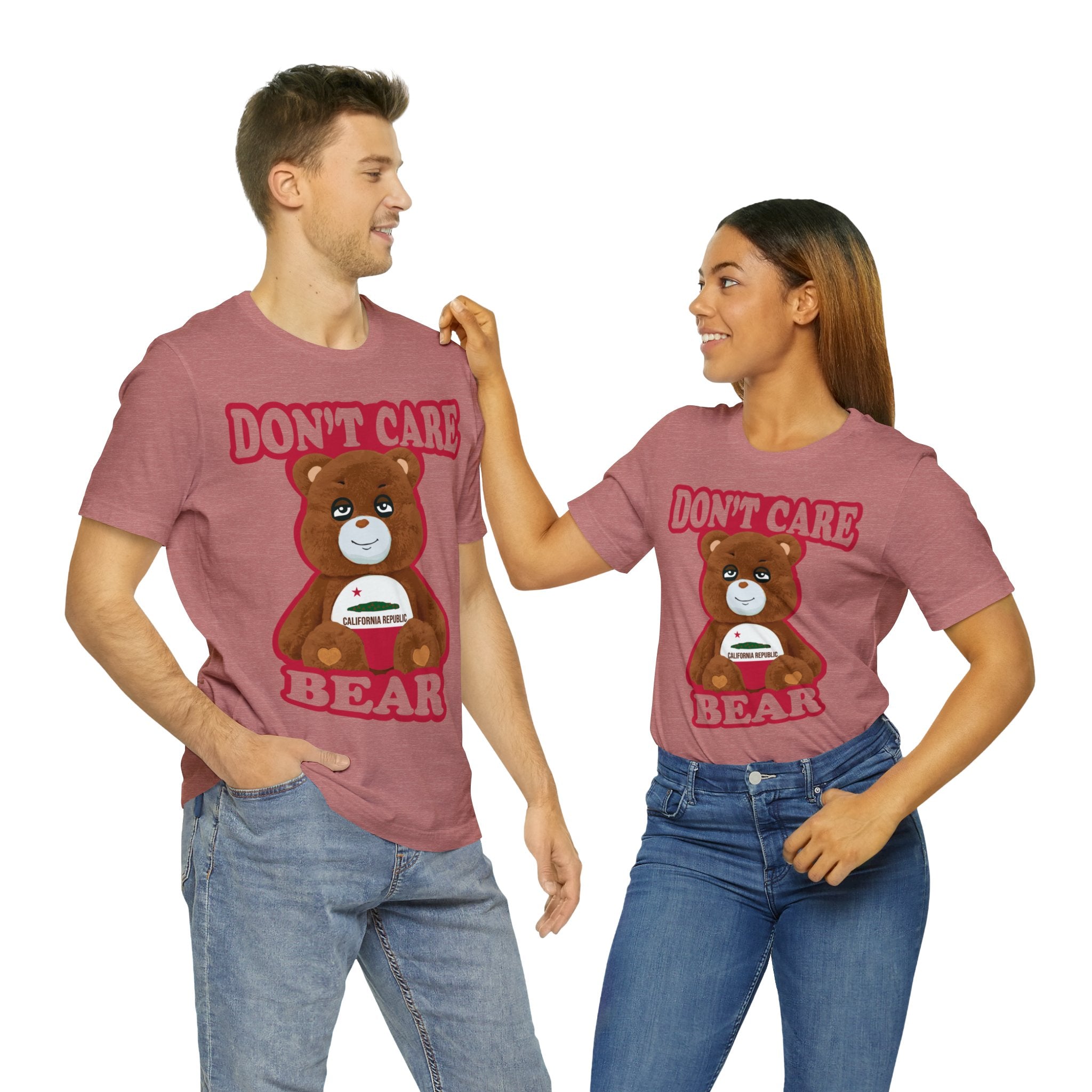 Don't Care Bear (CA) - Red Outline