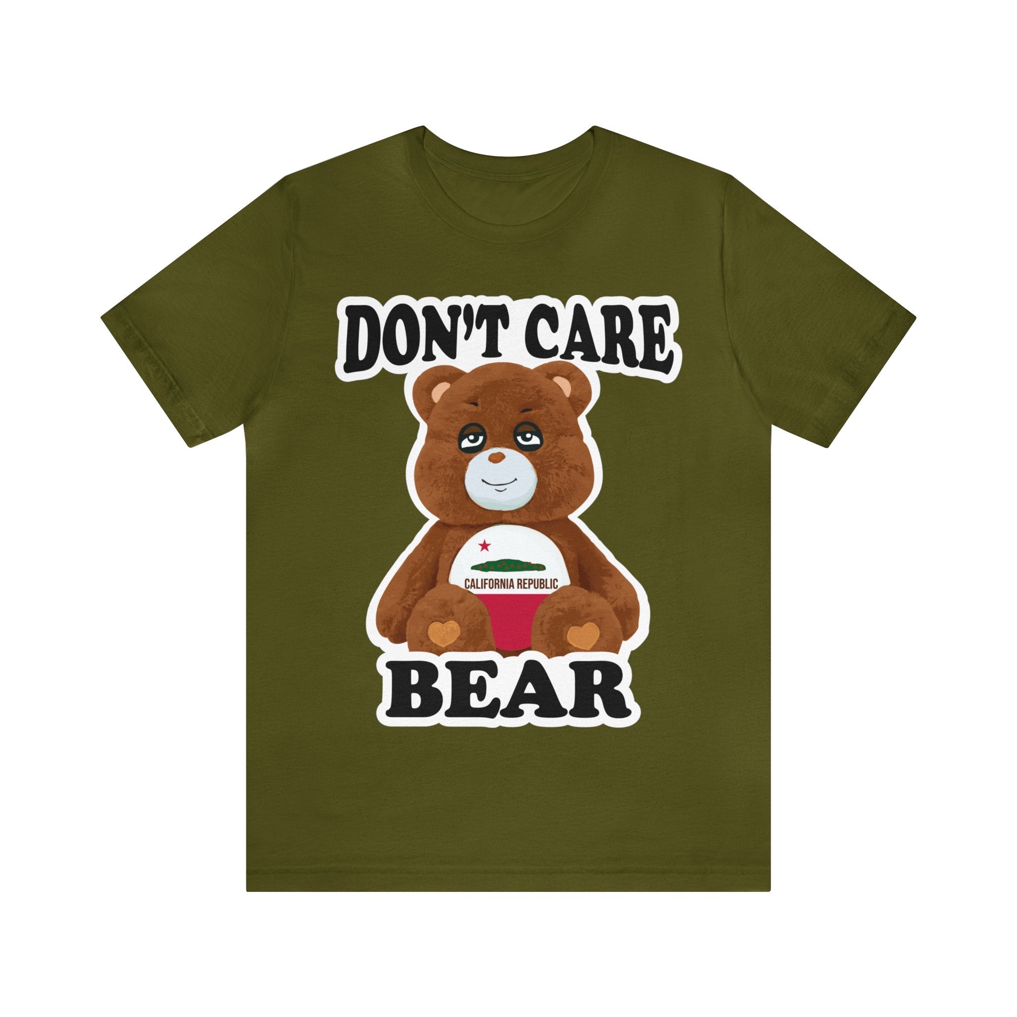 Don't Care Bear (CA) - White Outline