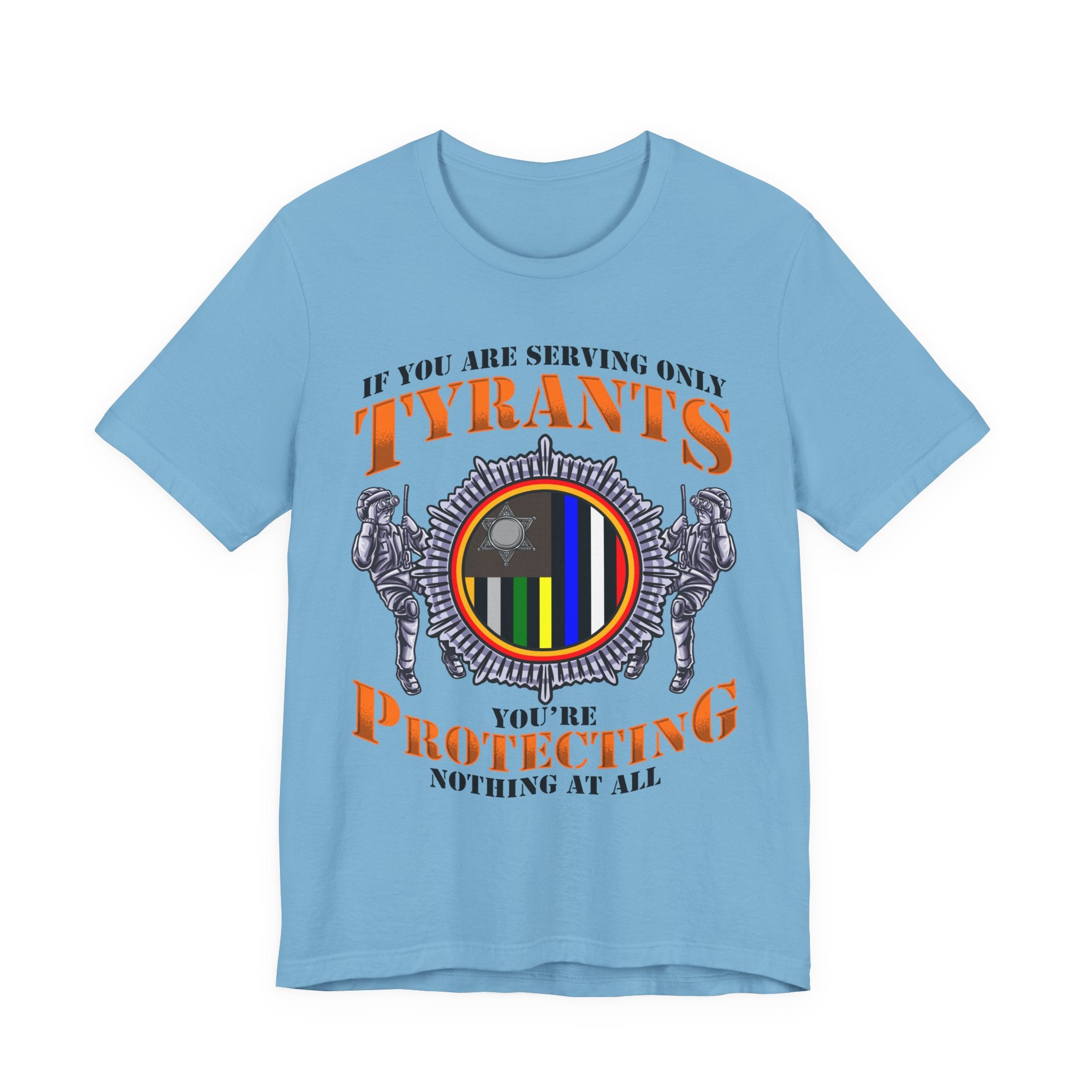 Thin Search & Rescue Line Tee - Tyrants/Protecting