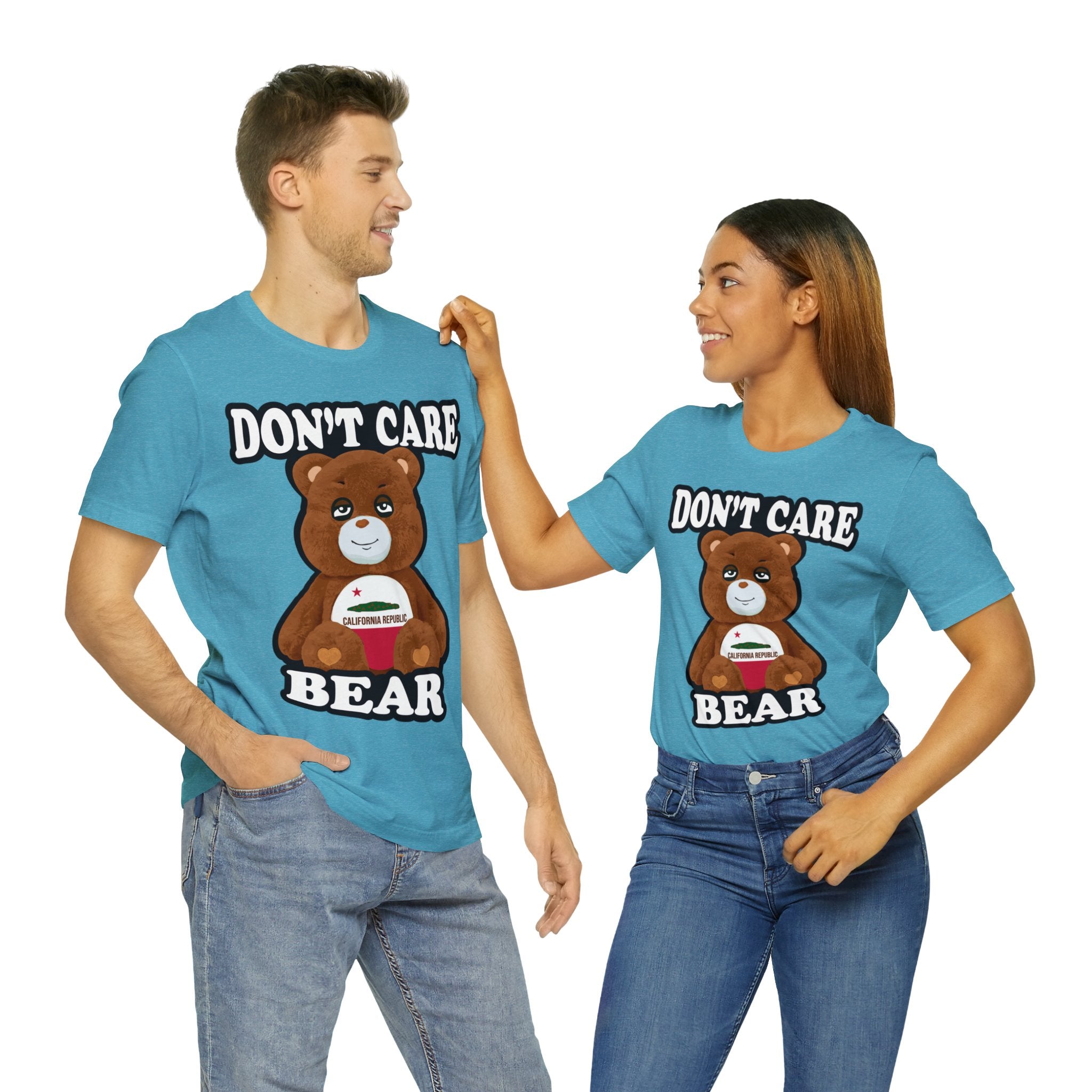 Don't Care Bear (CA) - Black Outline