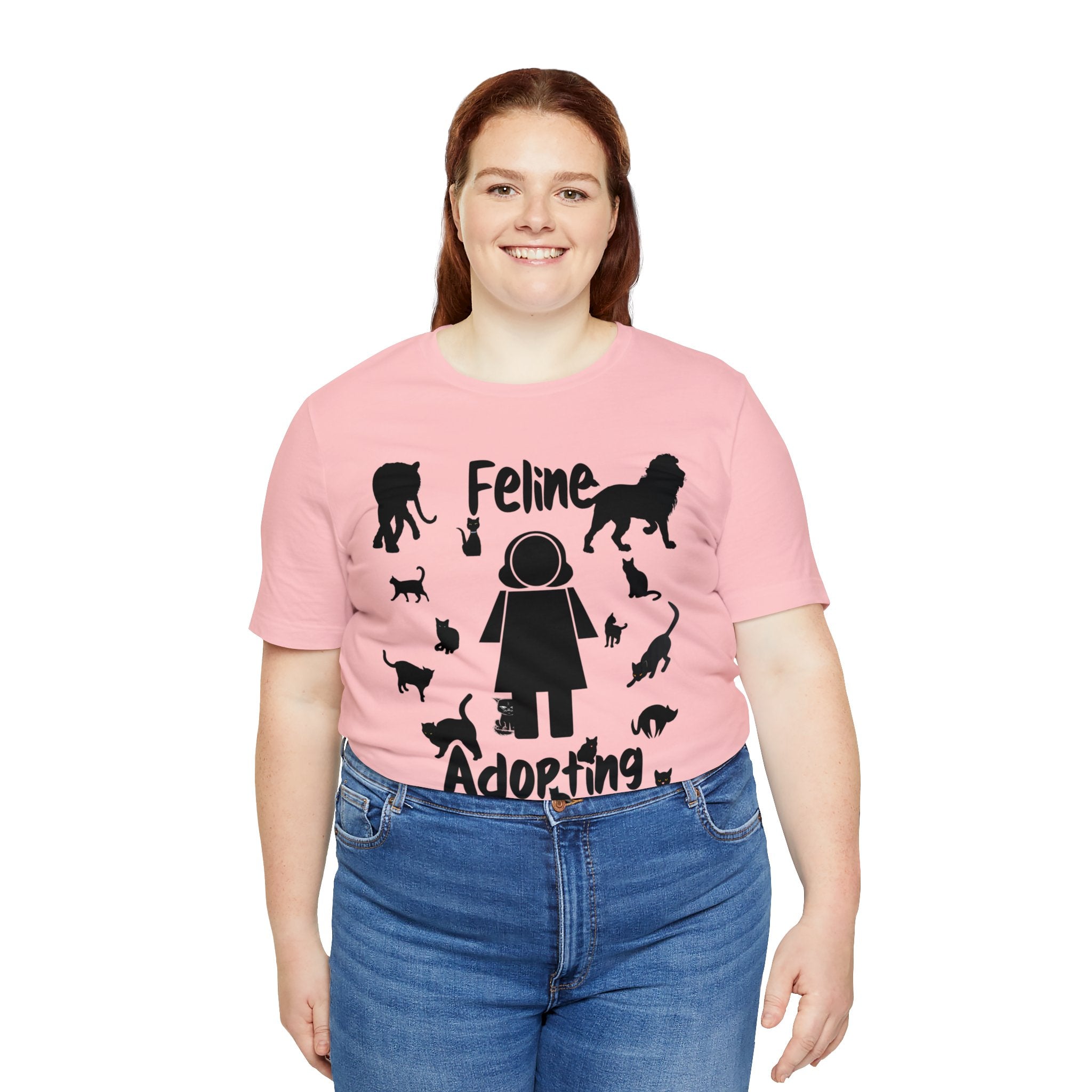 Feline Adopting Person