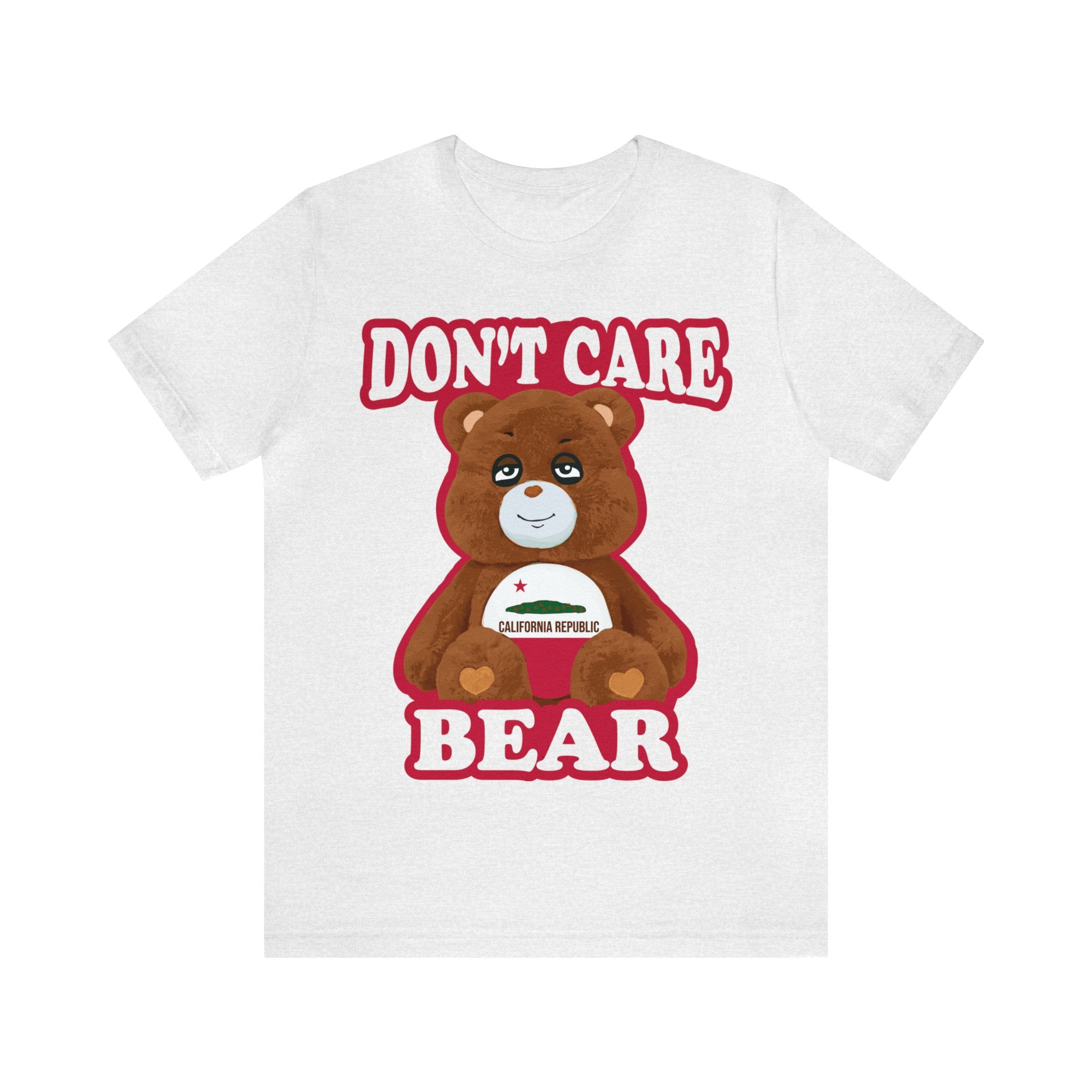 Don't Care Bear (CA) - Red Outline