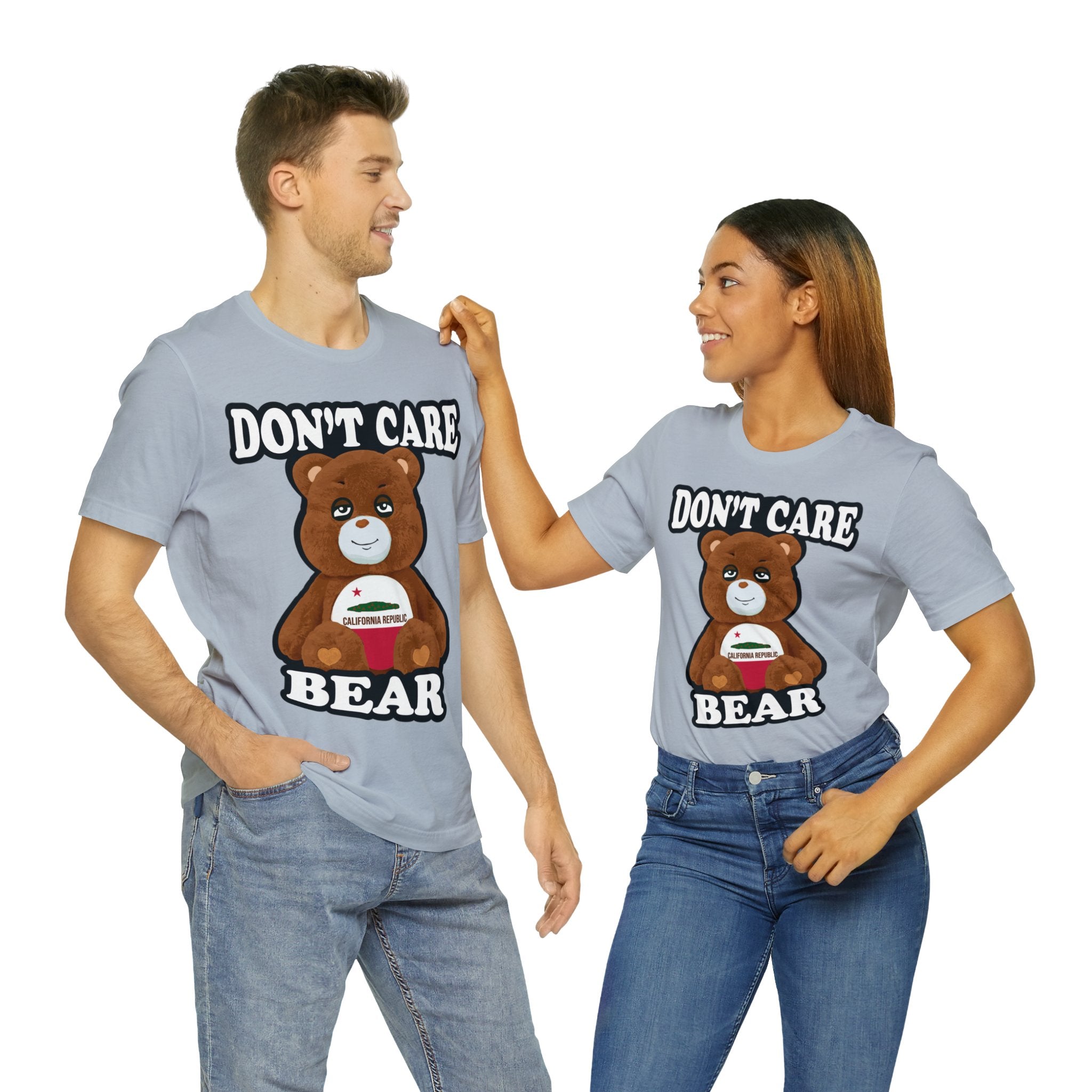 Don't Care Bear (CA) - Black Outline