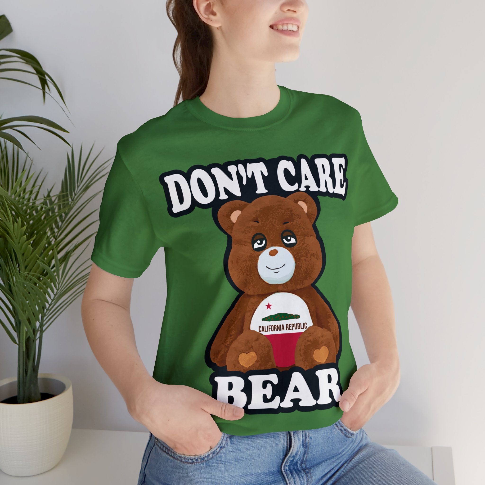 Don't Care Bear (CA) - Black Outline