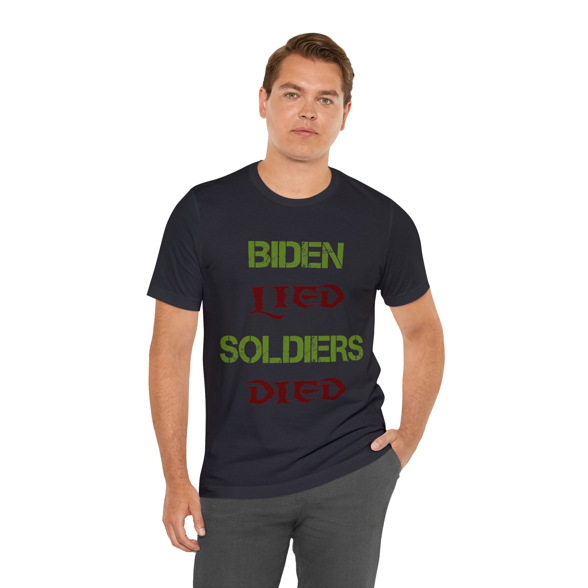 Biden Lied Soldiers Died - Colorful