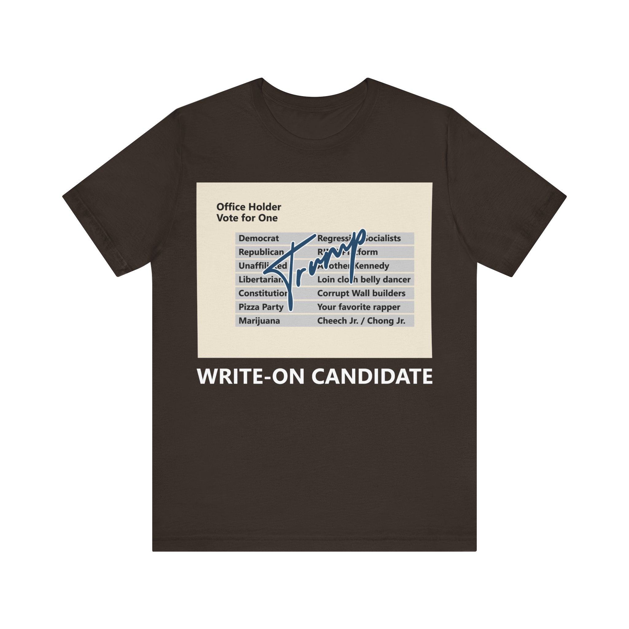 Write-on Candidate - Trump