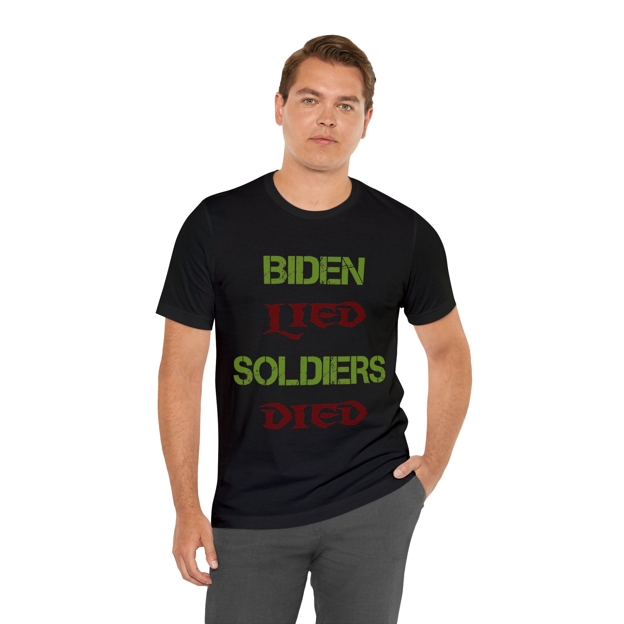 Biden Lied Soldiers Died - Colorful