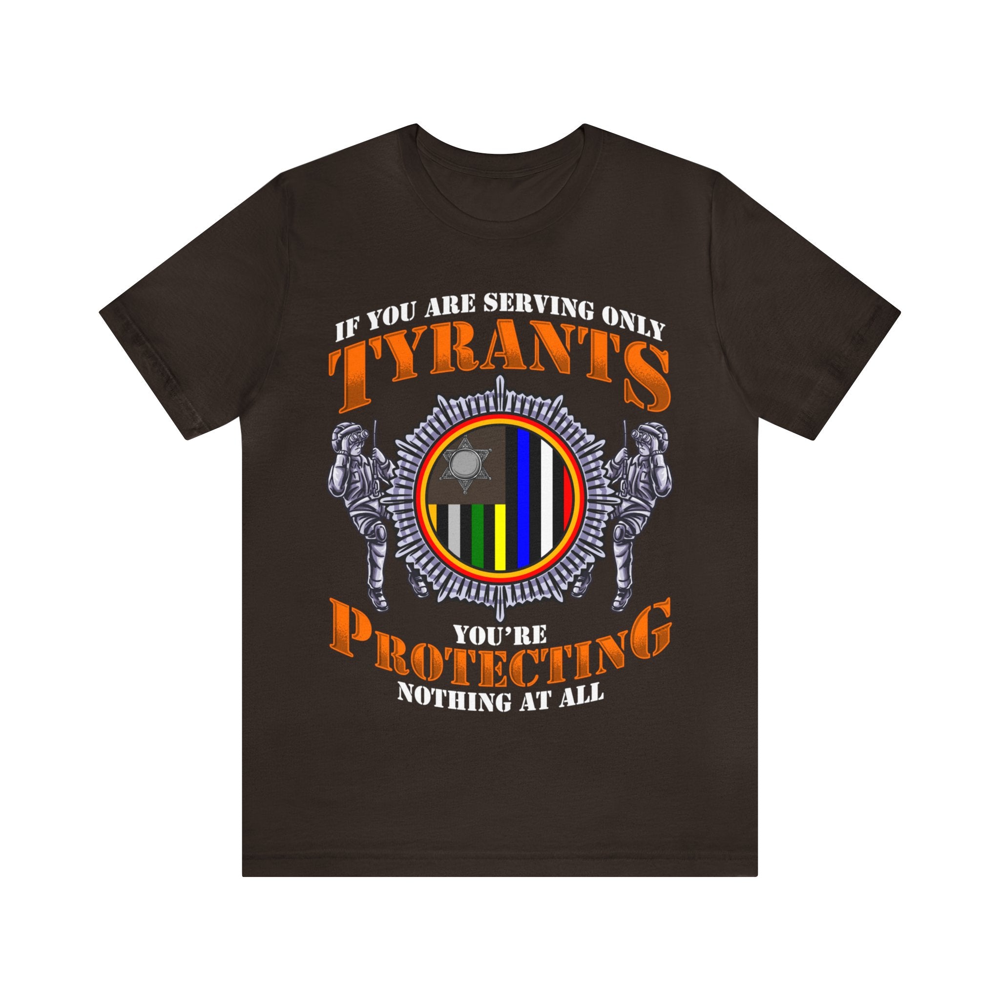Thin Search & Rescue Line Tee - Tyrants/Protecting