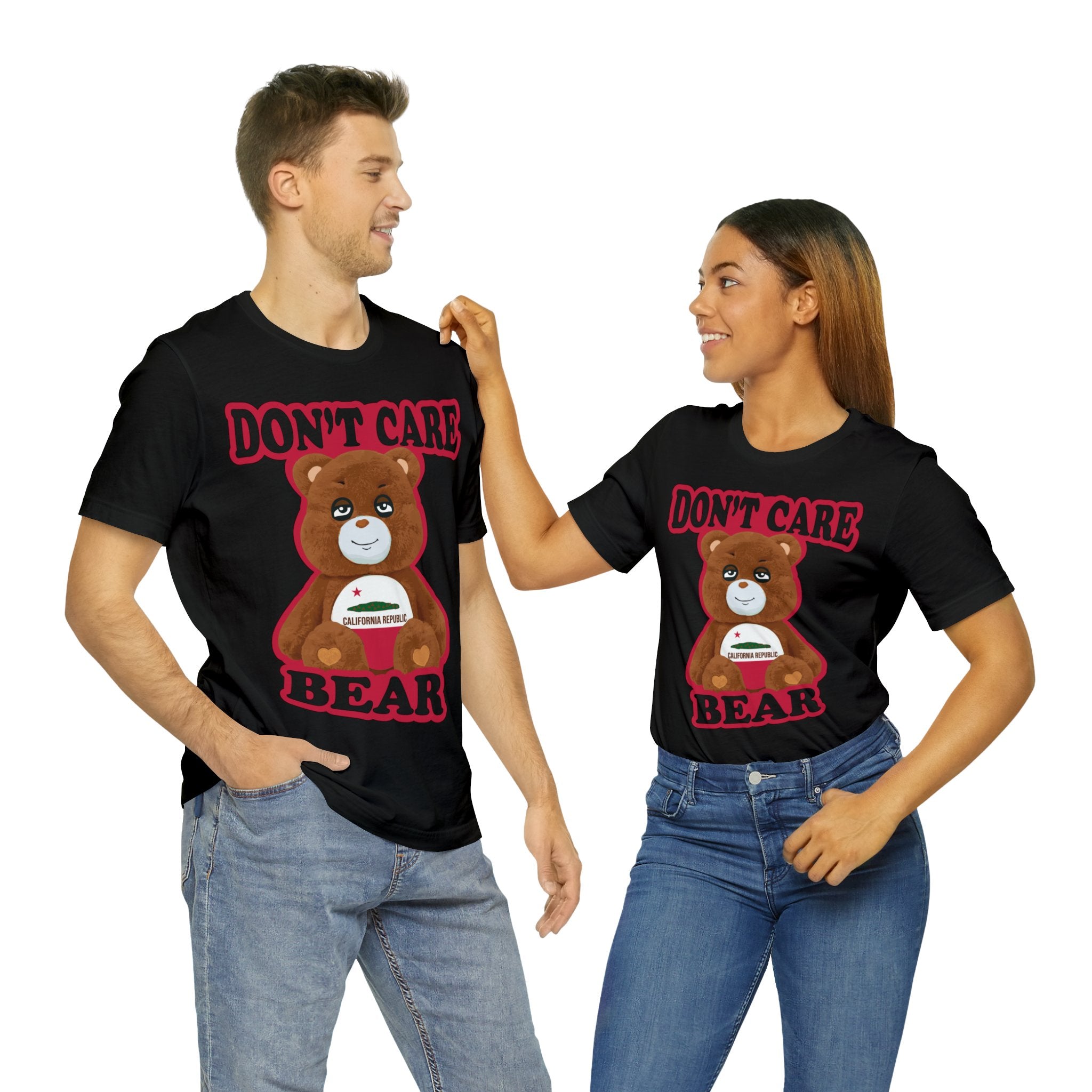 Don't Care Bear (CA) - Red Outline