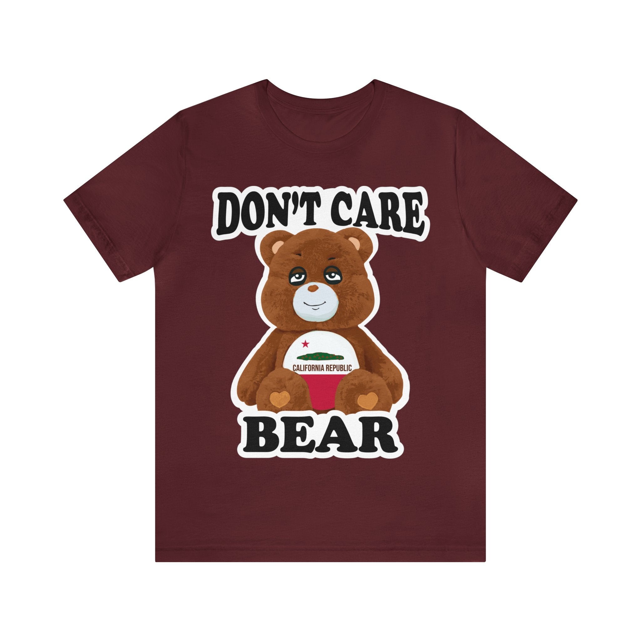 Don't Care Bear (CA) - White Outline