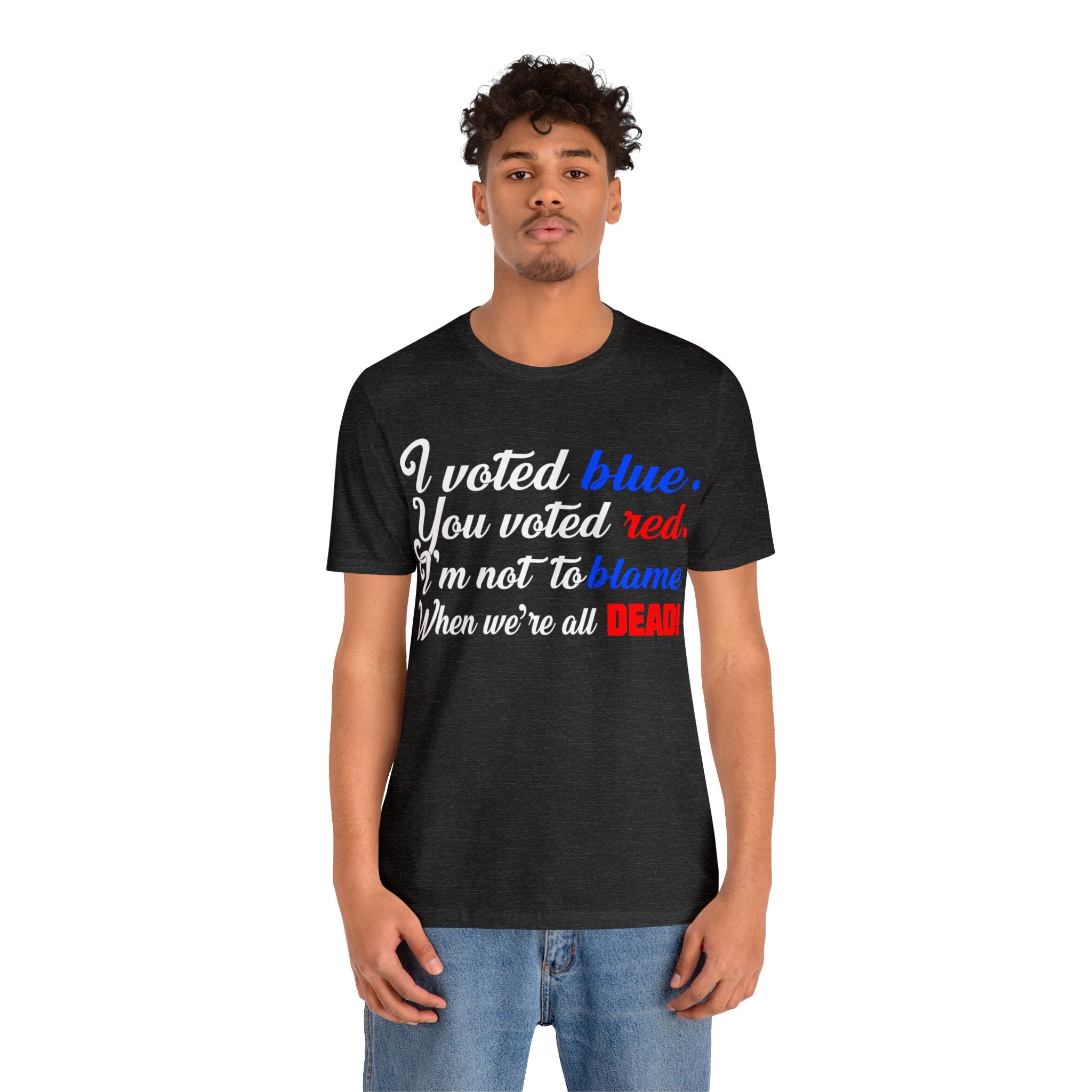 Voted Blue & Red Poem - Democrat