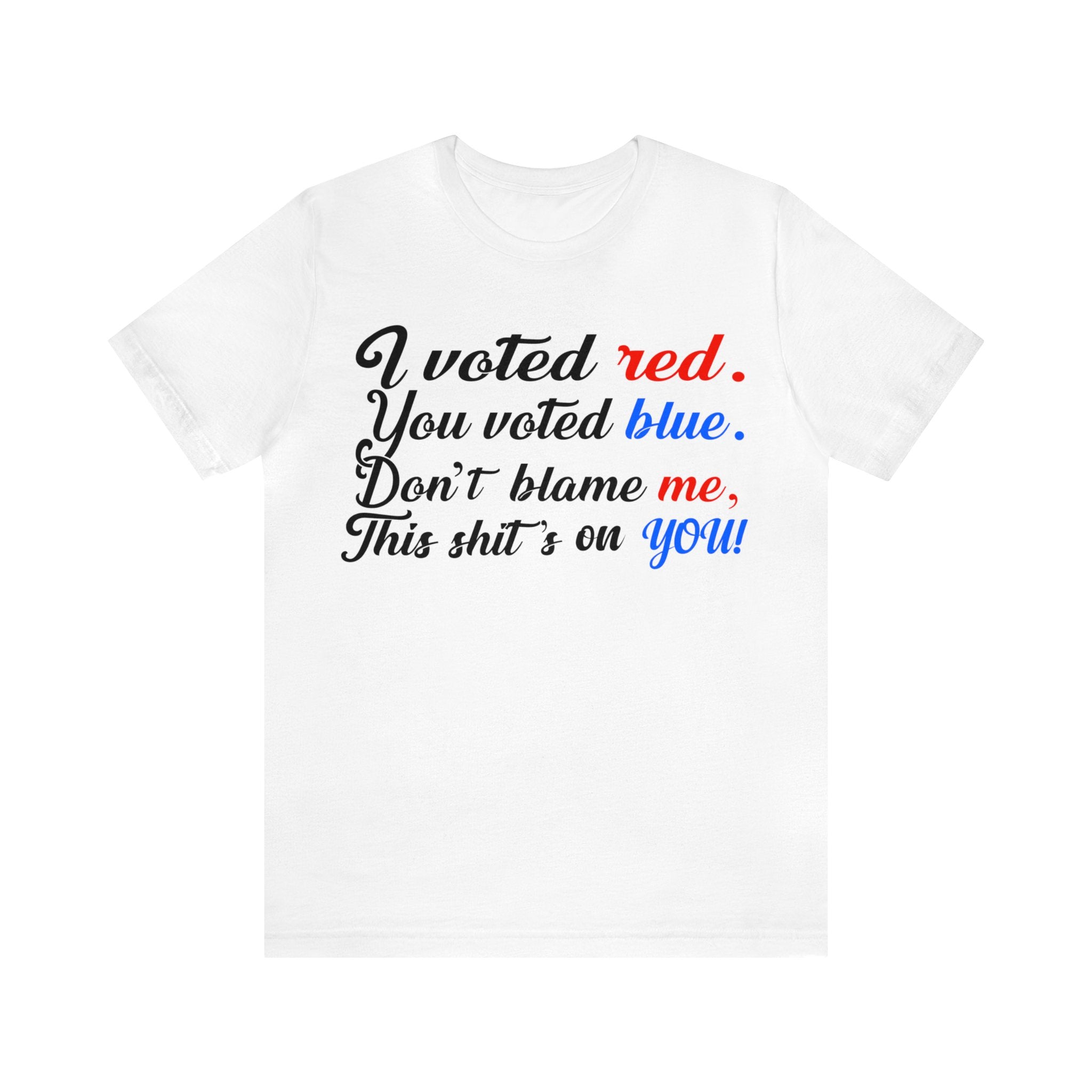 Voted Red & Blue Poem - NSFW