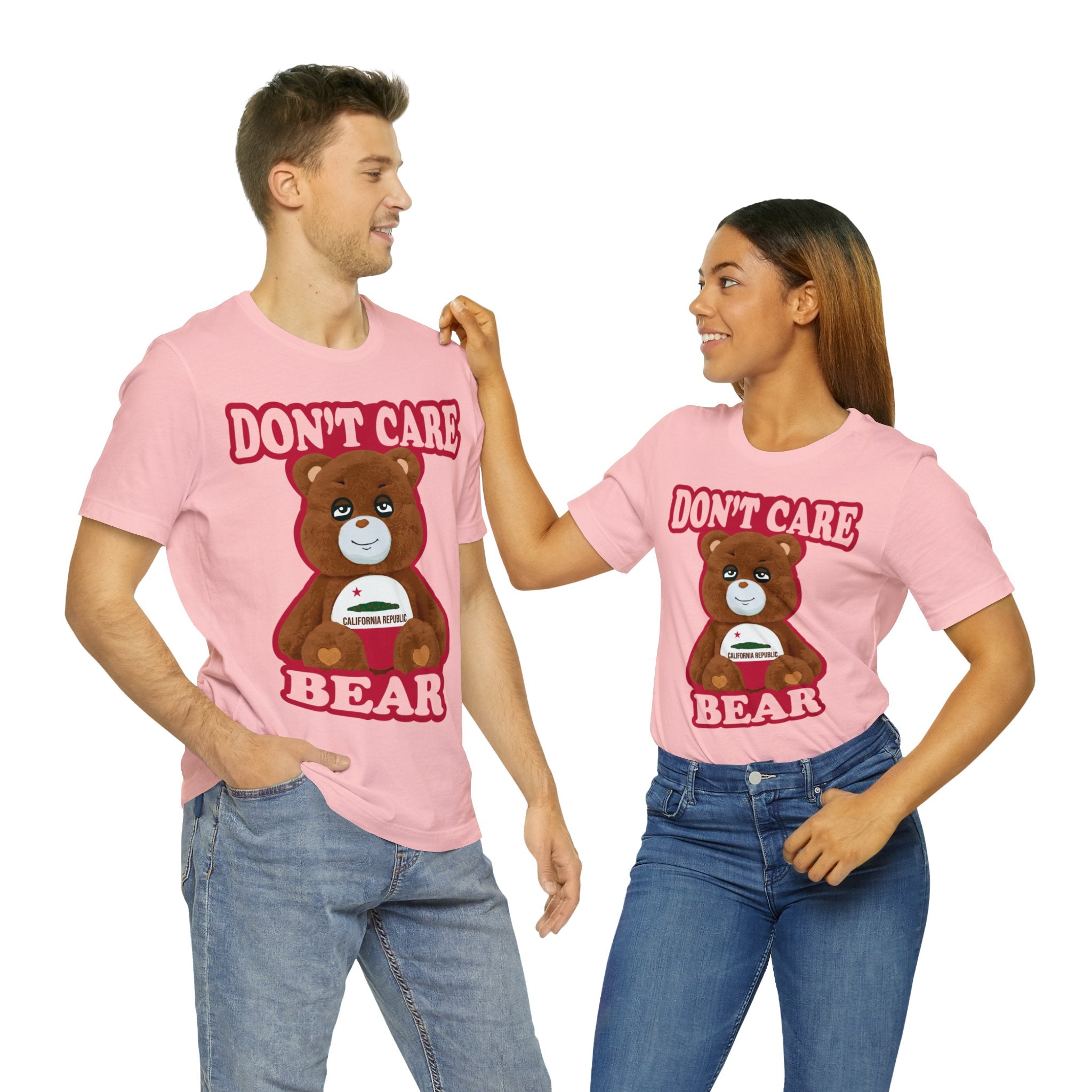 Don't Care Bear (CA) - Red Outline