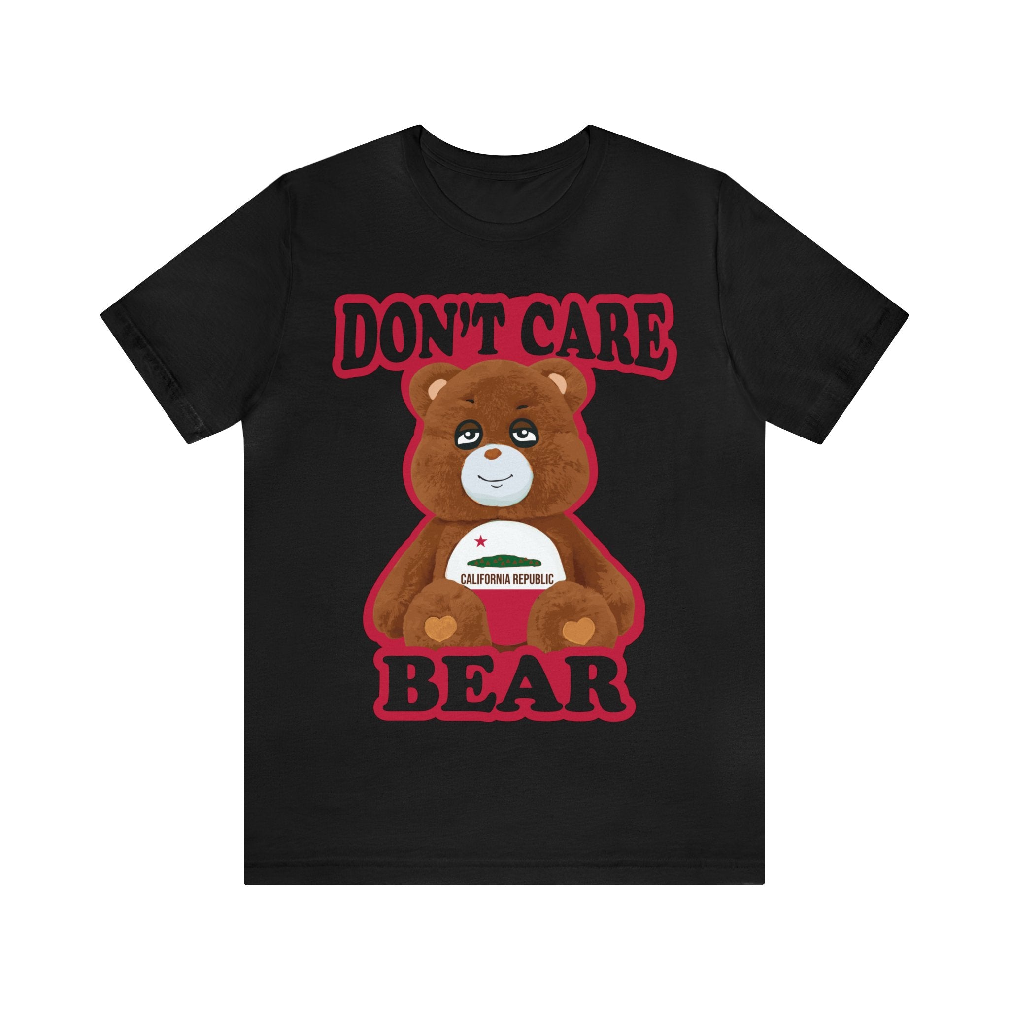 Don't Care Bear (CA) - Red Outline