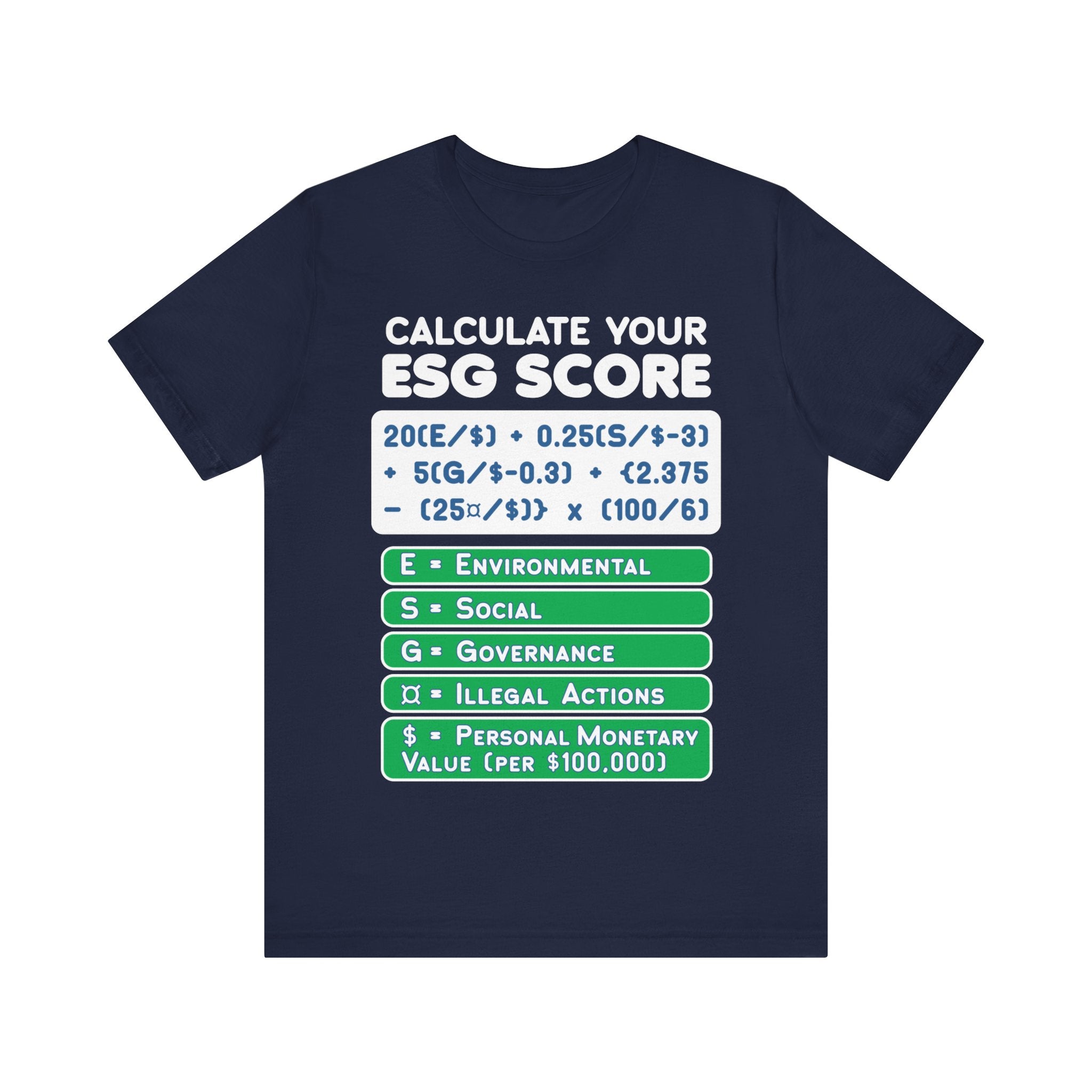 Calculate Your ESG Score - Dark