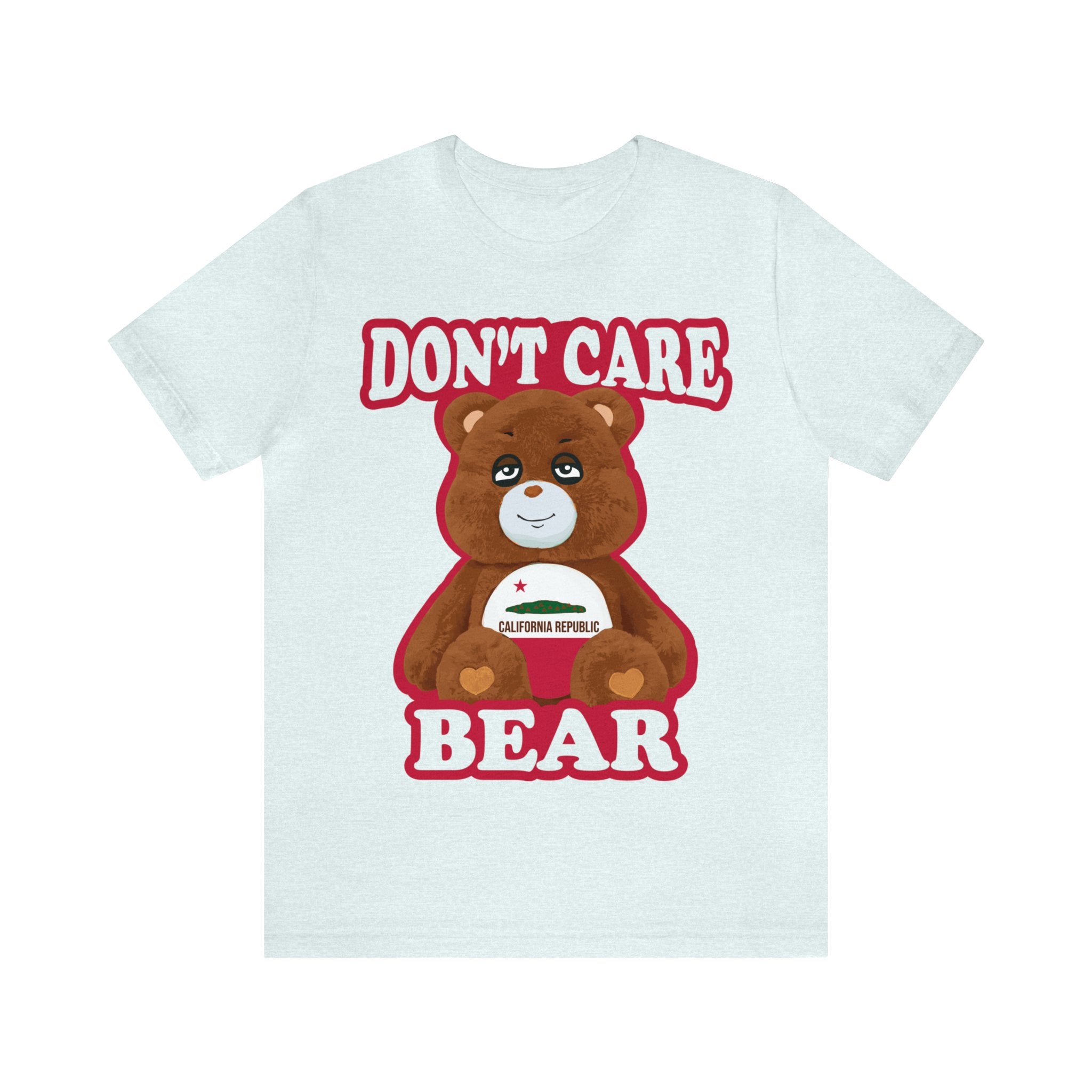 Don't Care Bear (CA) - Red Outline