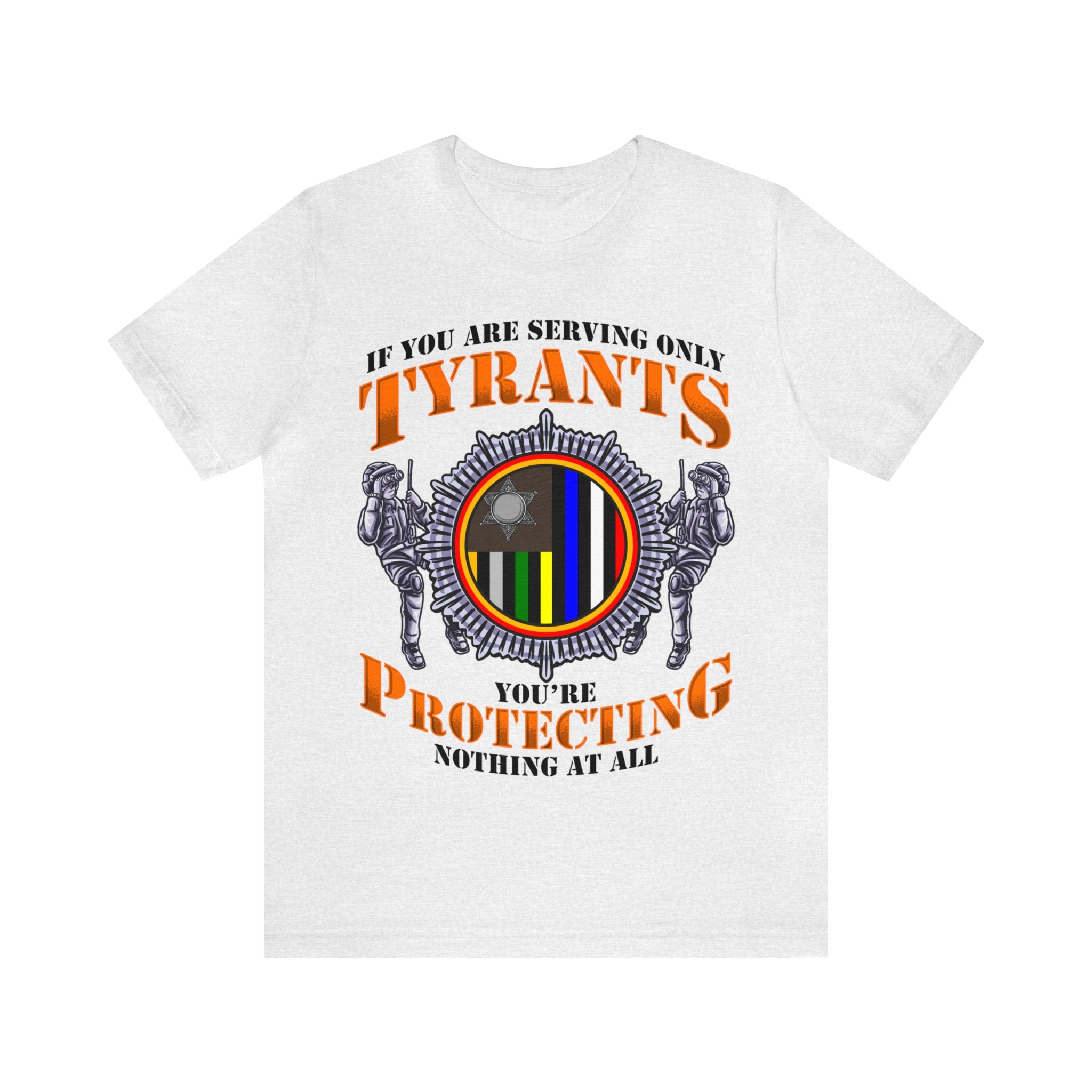 Thin Search & Rescue Line Tee - Tyrants/Protecting