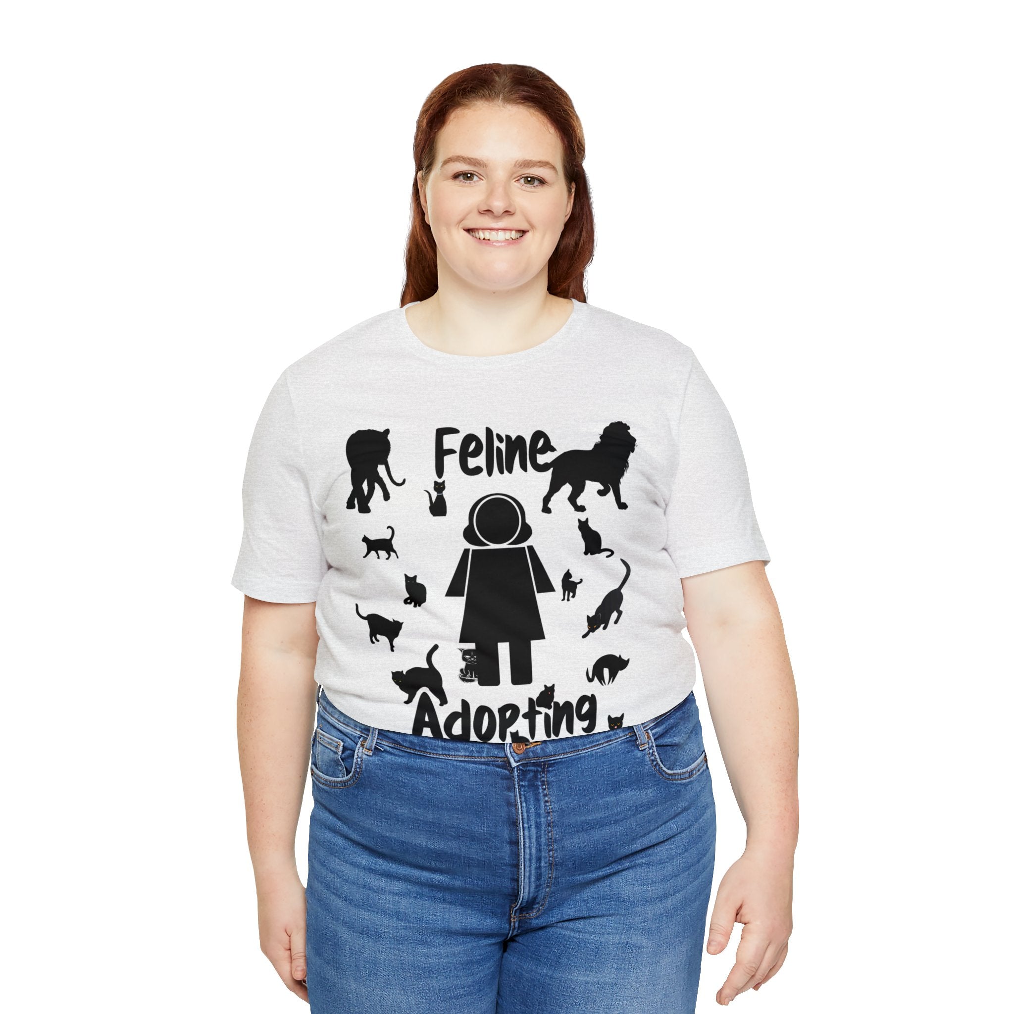 Feline Adopting Person