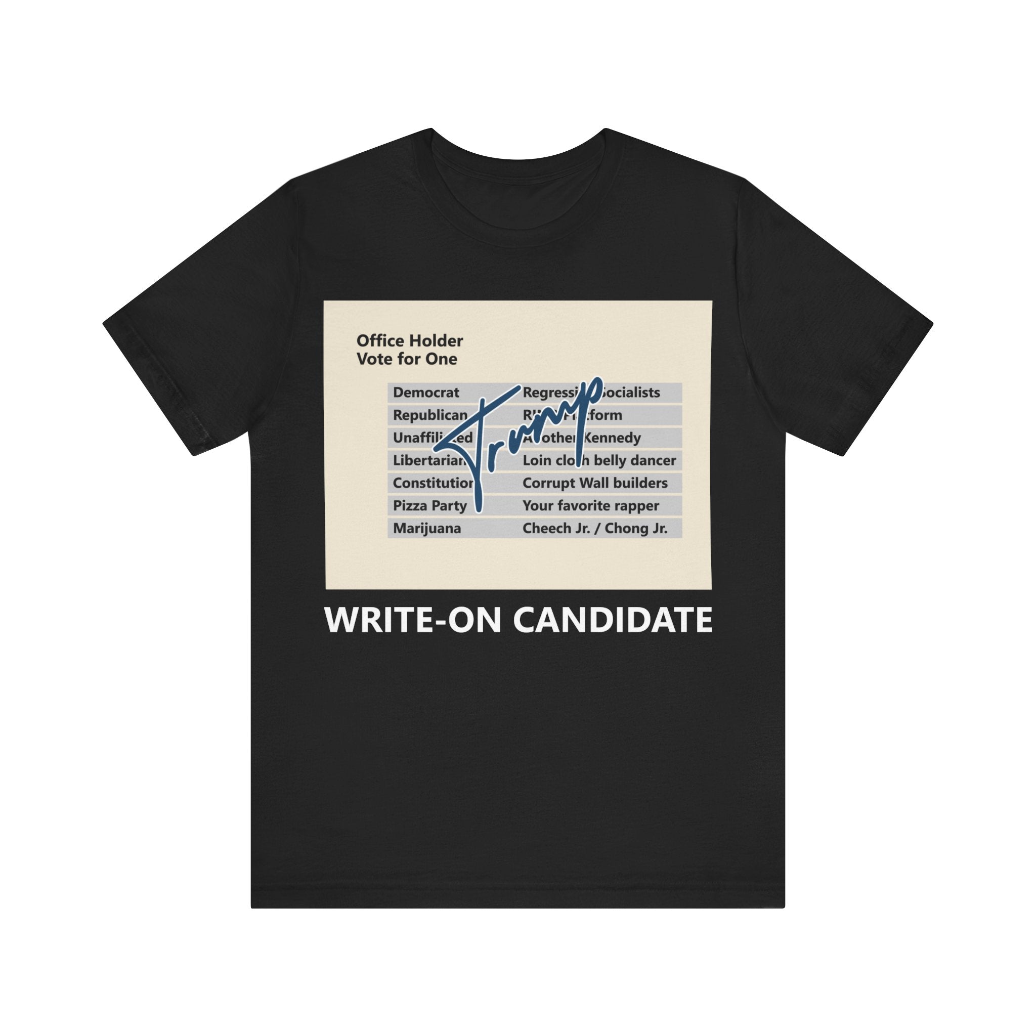 Write-on Candidate - Trump