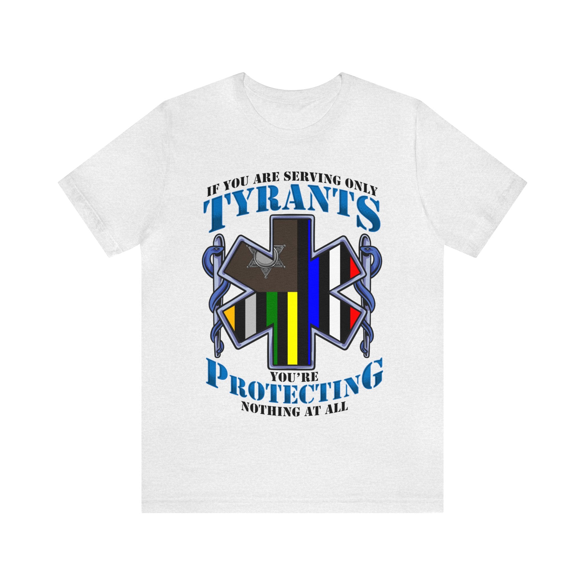 Thin EMS Line Tee - Tyrants/Protecting