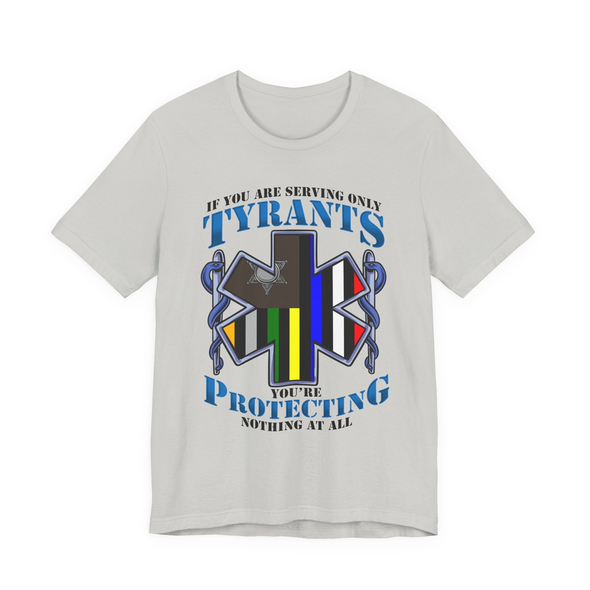 Thin EMS Line Tee - Tyrants/Protecting
