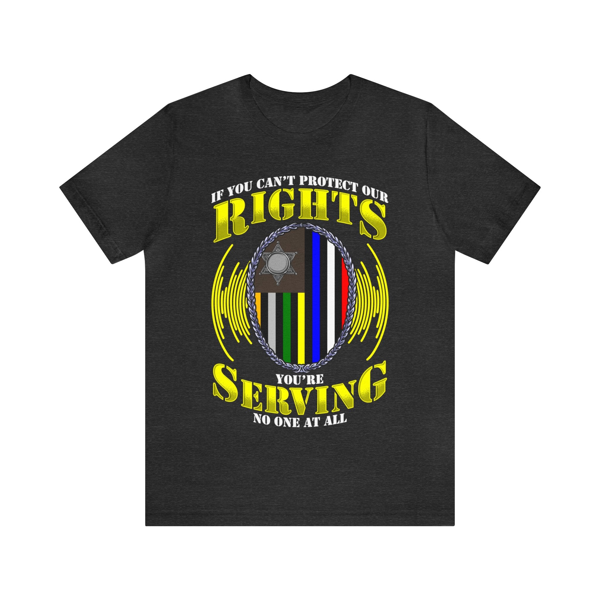 Thin Communications Line Tee - Rights/Serving