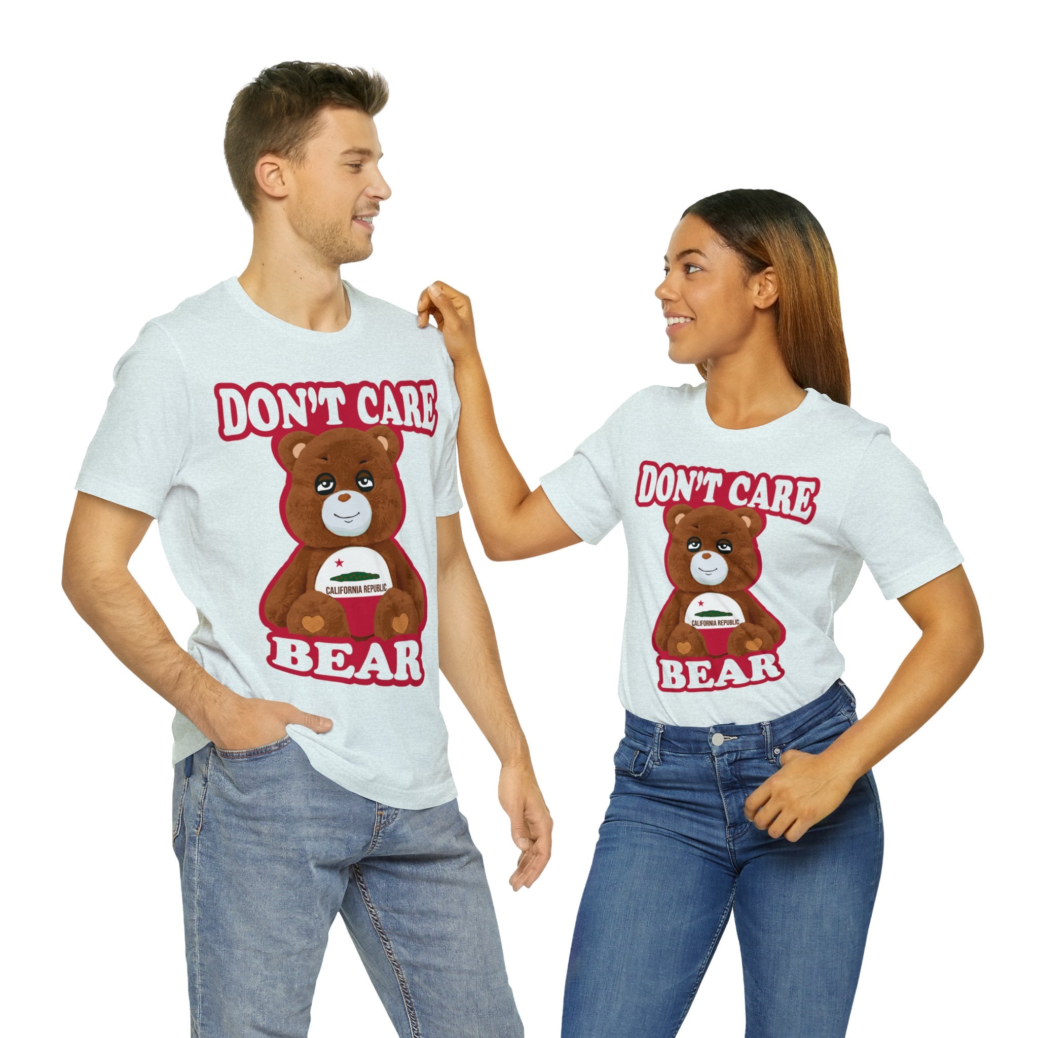 Don't Care Bear (CA) - Red Outline