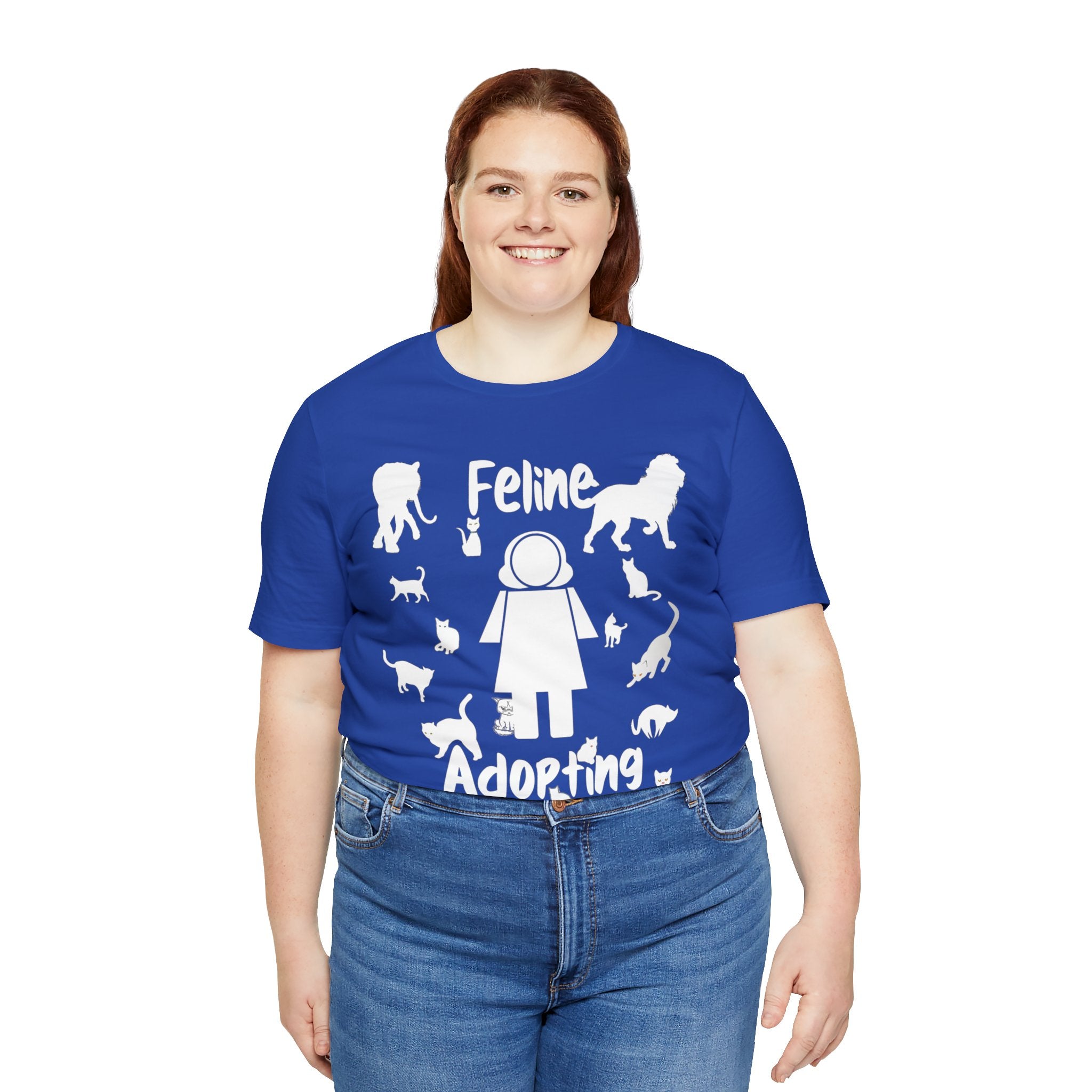 Feline Adopting Person