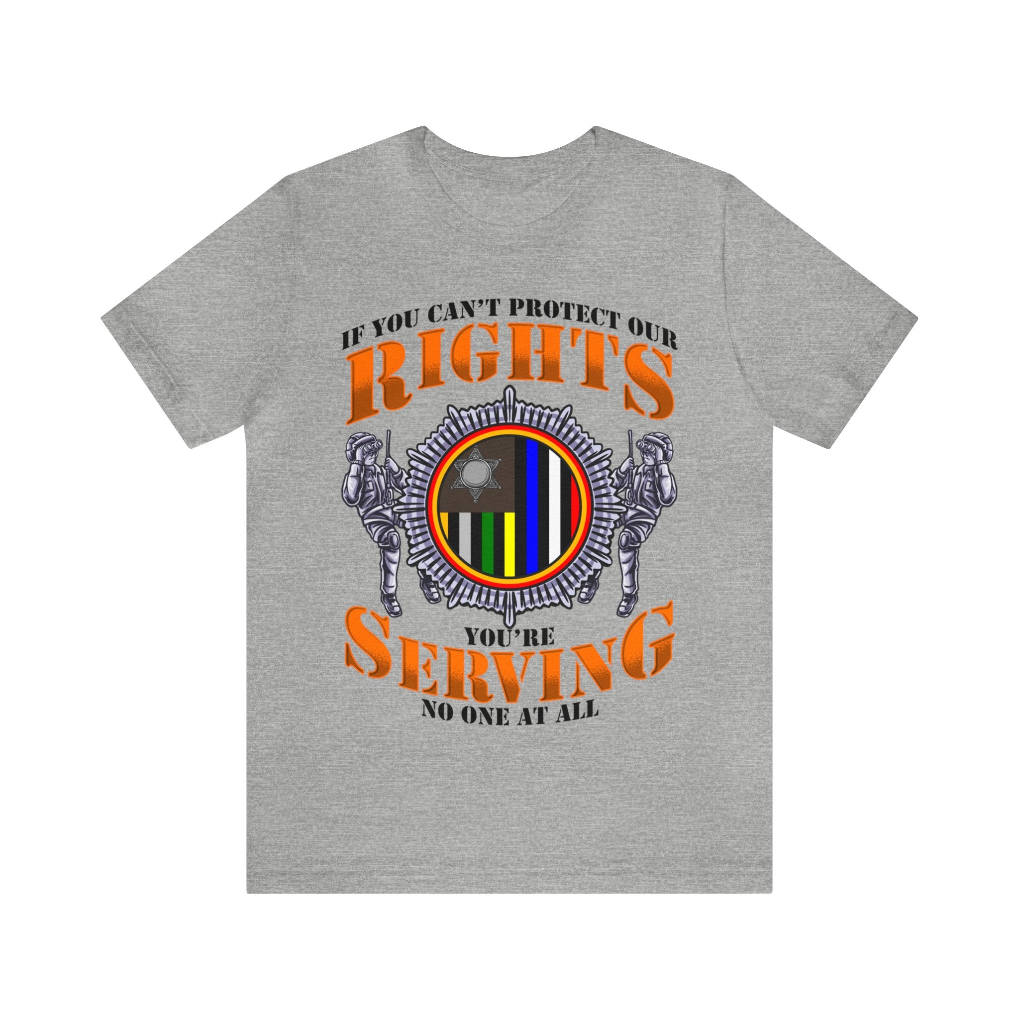 Thin Search & Rescue Line Tee - Rights/Serving