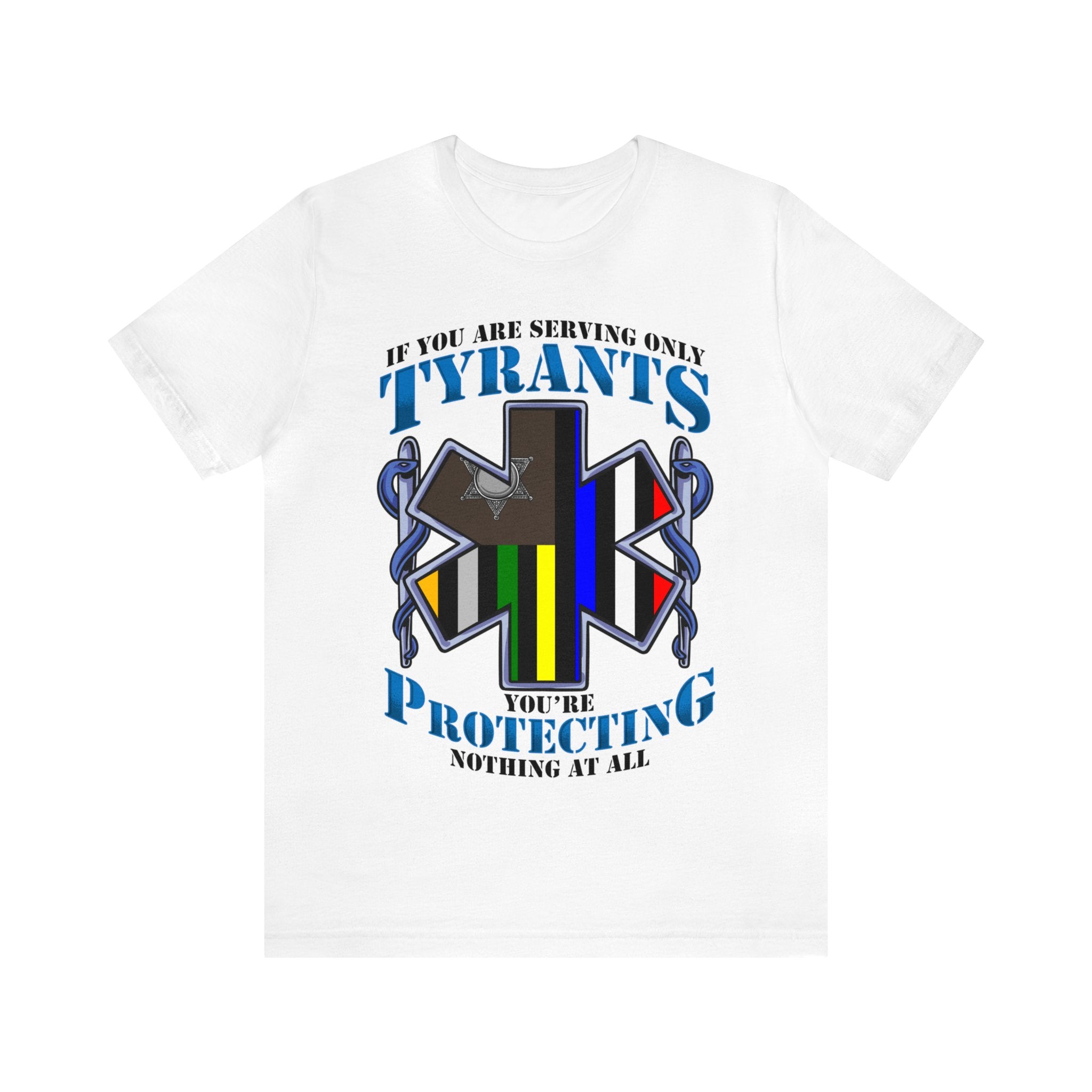 Thin EMS Line Tee - Tyrants/Protecting