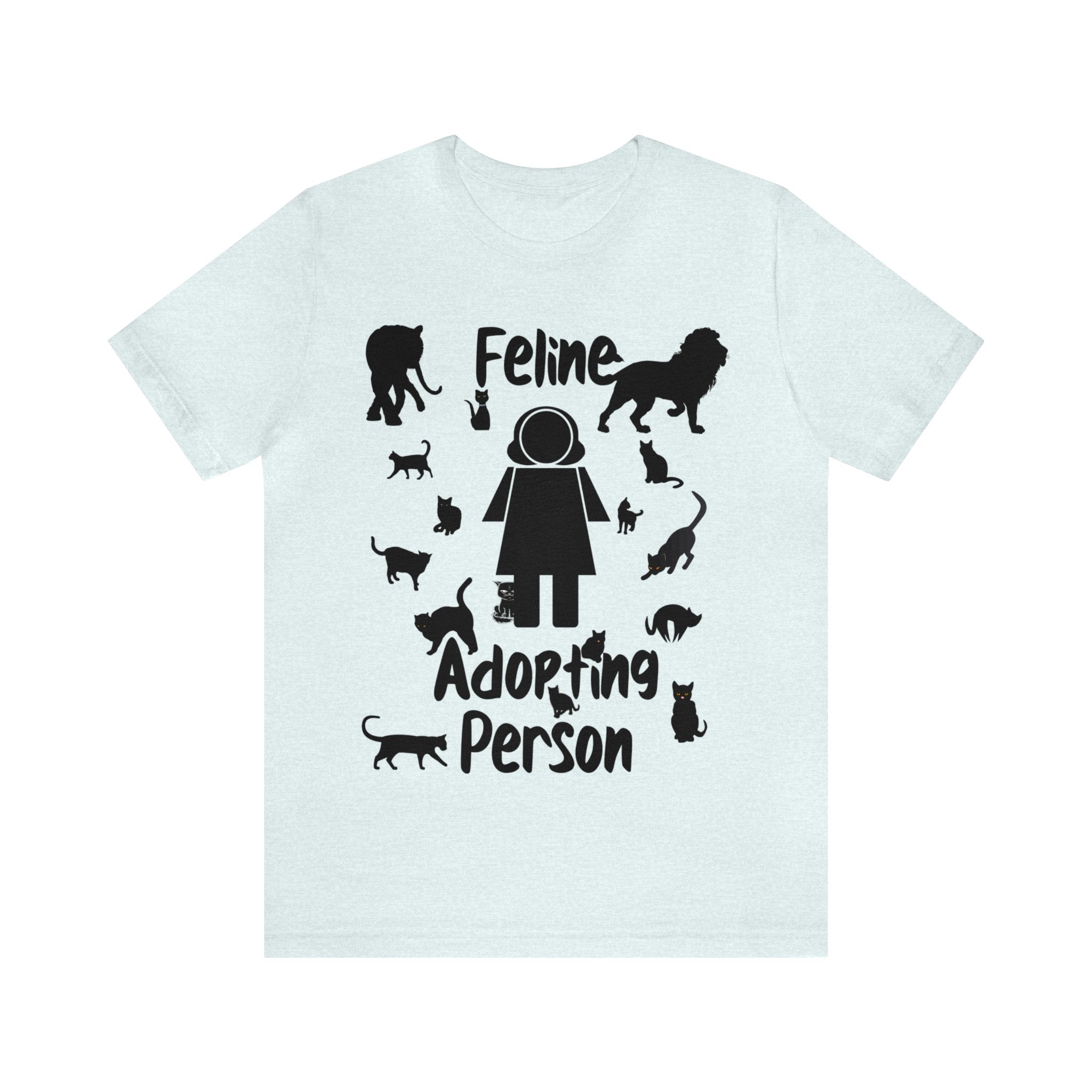 Feline Adopting Person