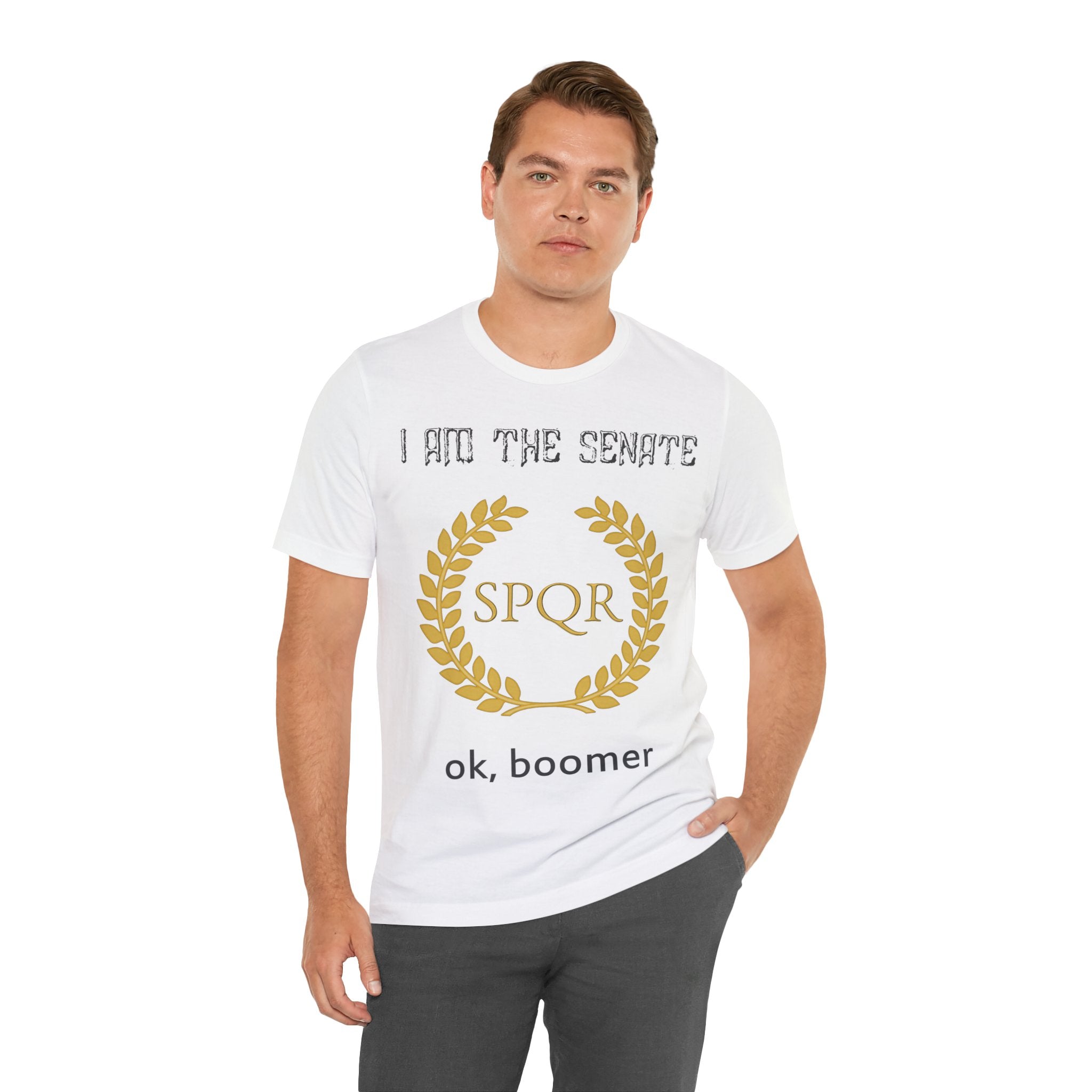 Boomer Roman Senate tee