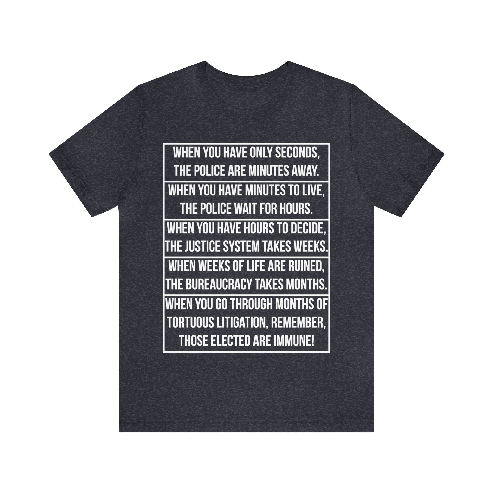 Remember, Those Elected Are Immune