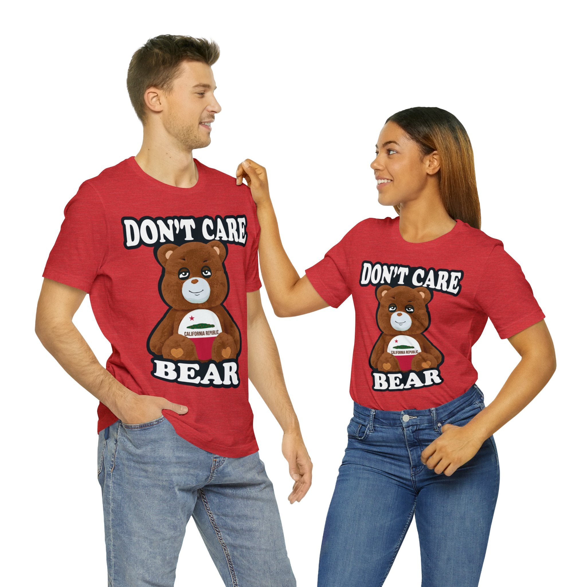 Don't Care Bear (CA) - Black Outline