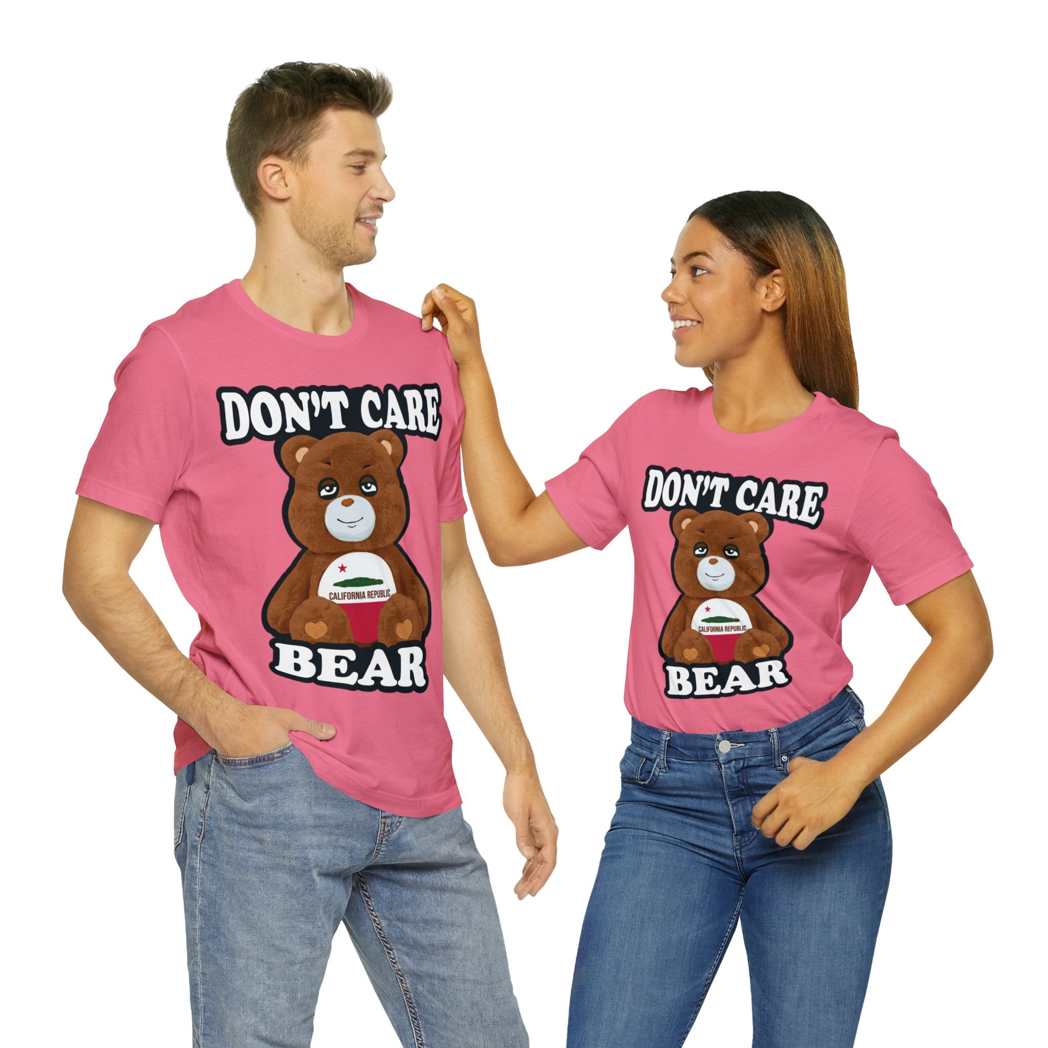 Don't Care Bear (CA) - Black Outline