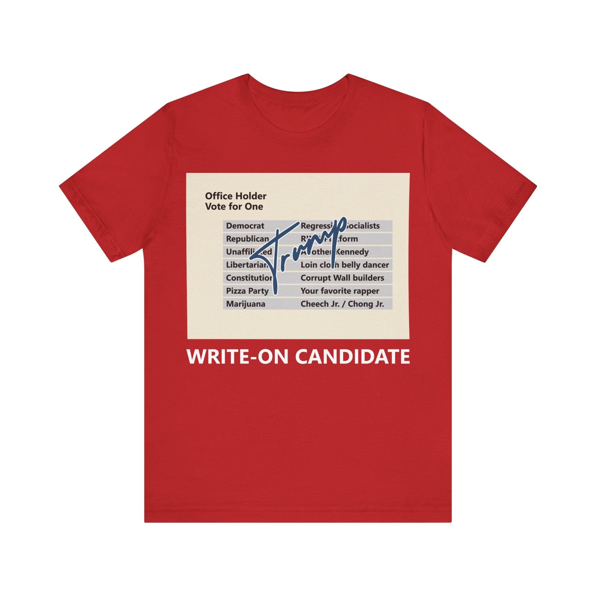Write-on Candidate - Trump