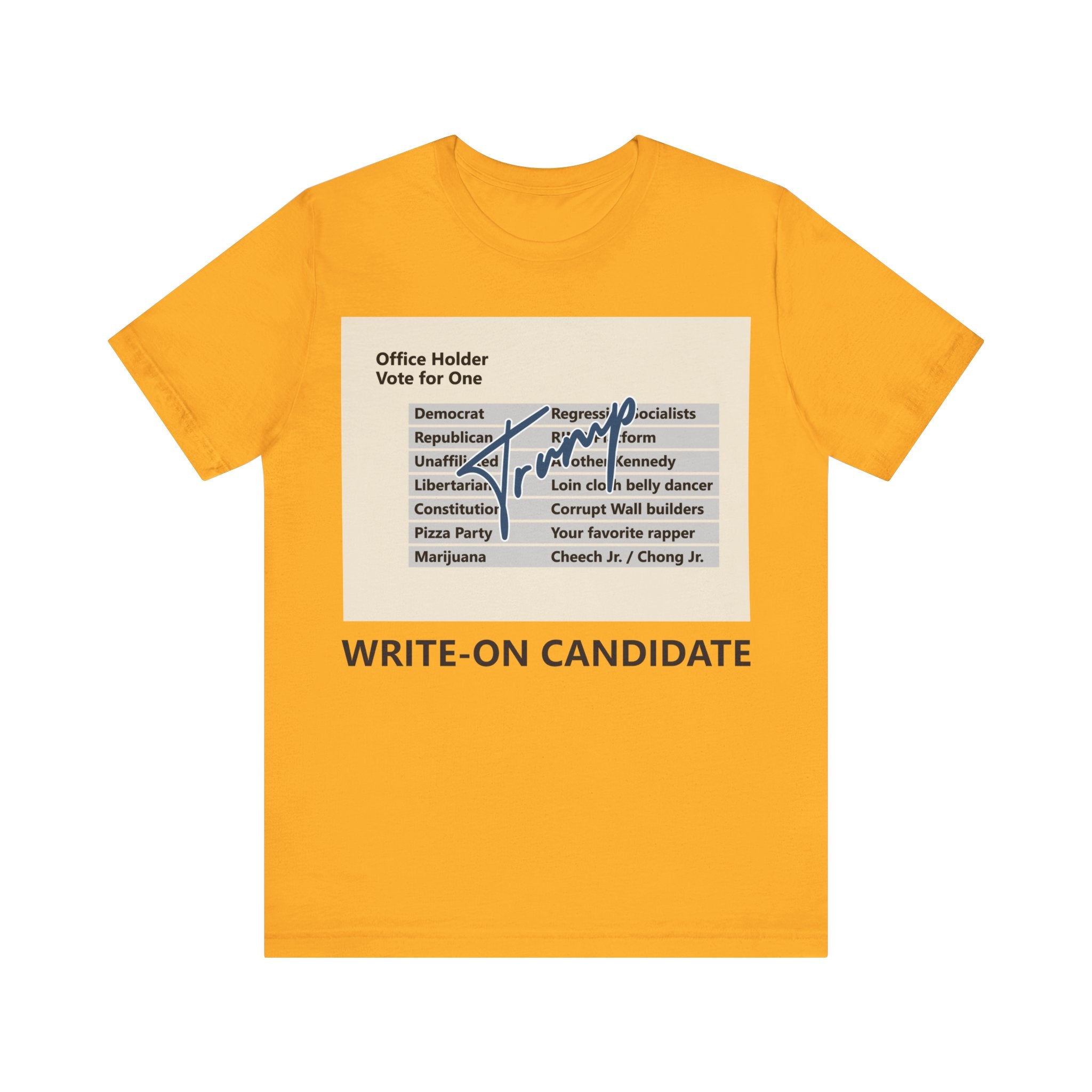 Write-on Candidate - Trump