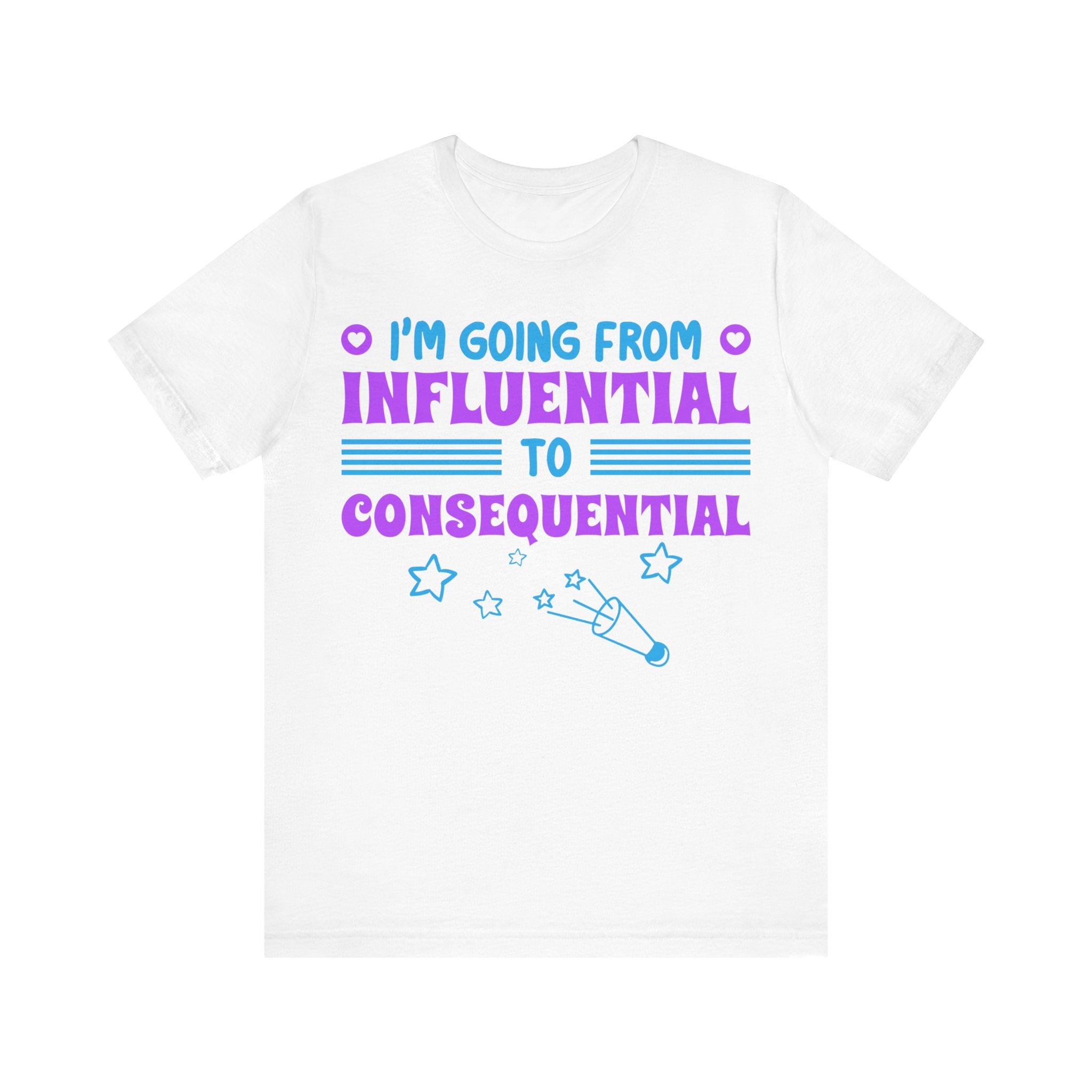 From Influential to Consequential - Purple & Blue